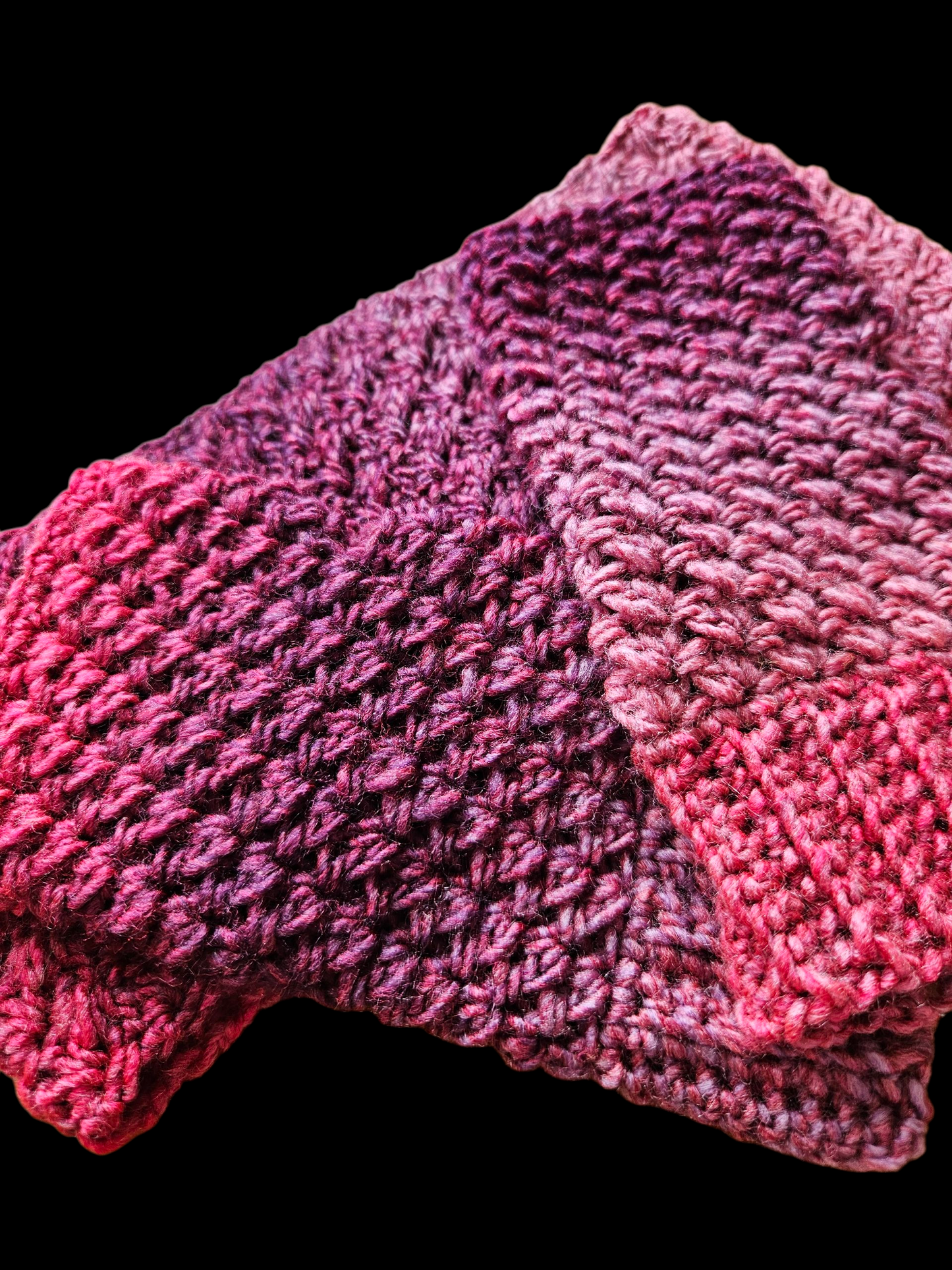 Crochet Ear warmer headband and Fingerless glove Set