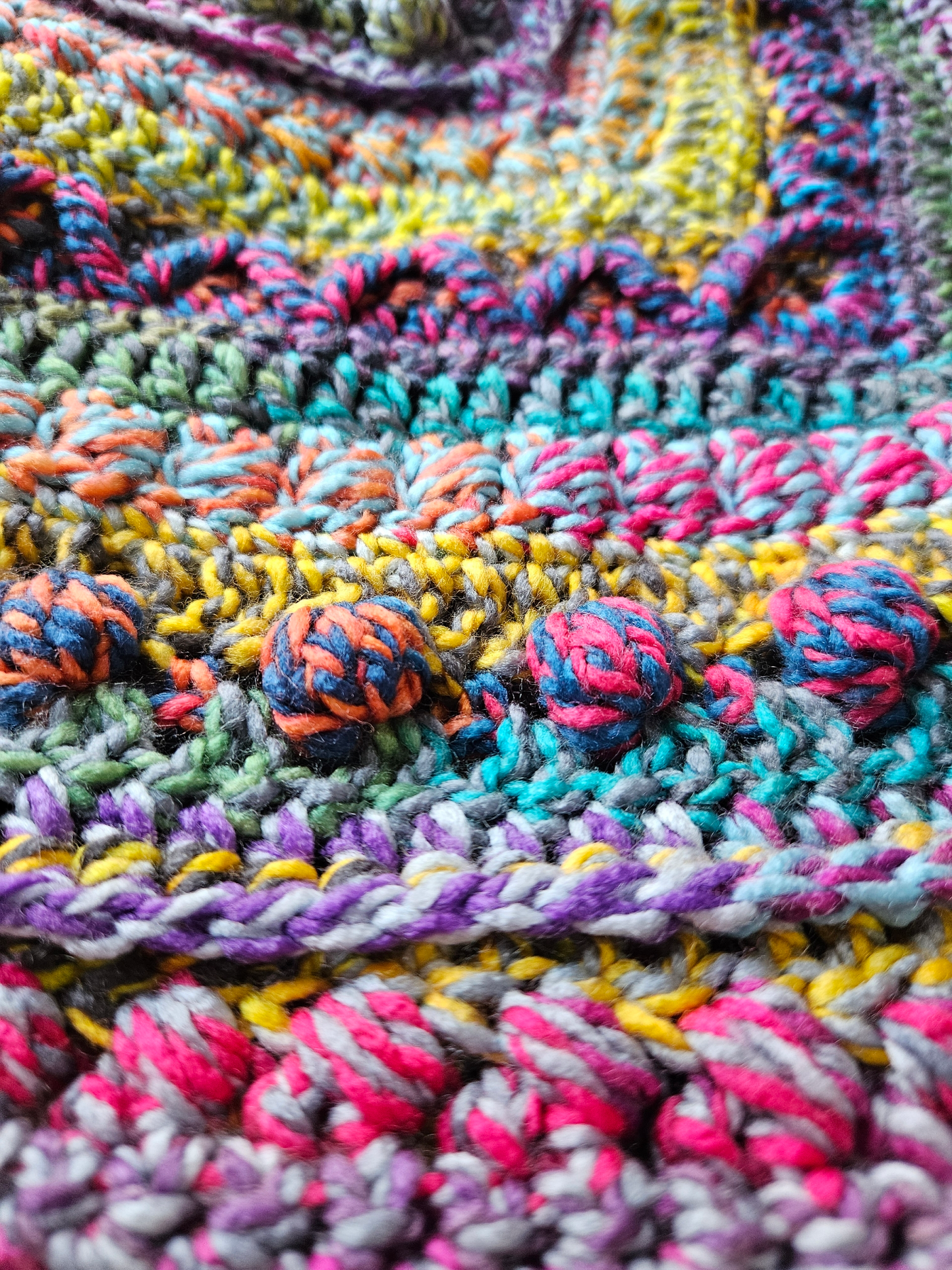 Hooded cowl scarf (colour - Paradise Birdwing)