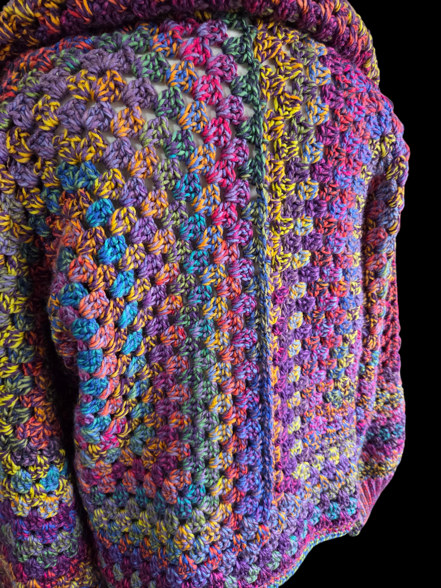 Hooded Cardigan (Colour - Peacock)