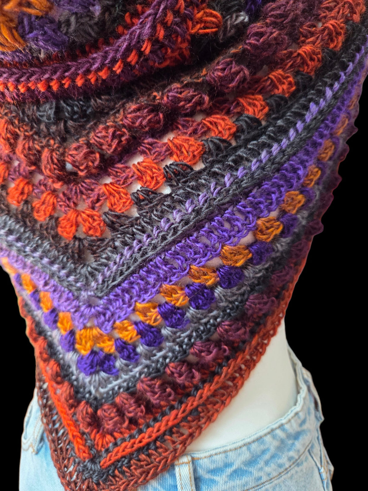 Hooded Cowl Scarf "Vamp"