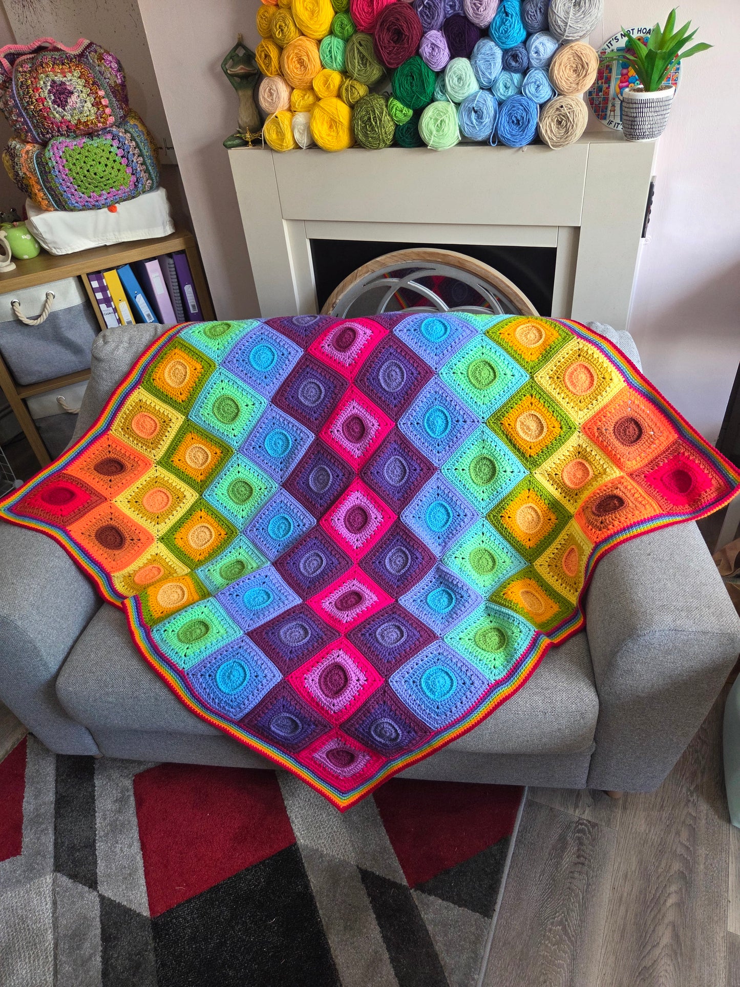 Rainbow blanket