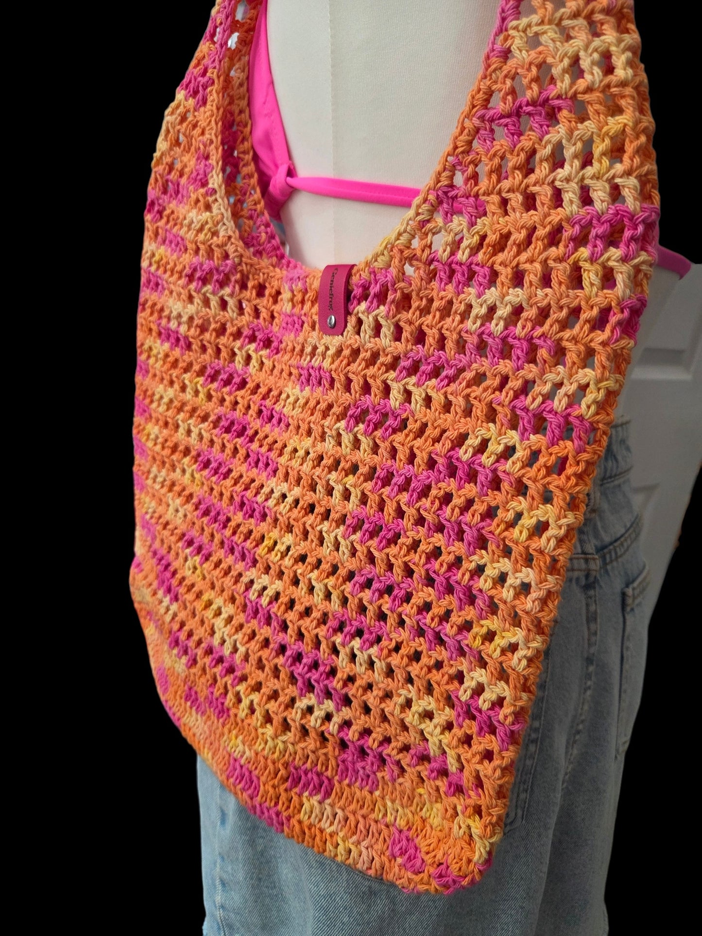 Mesh tote bag