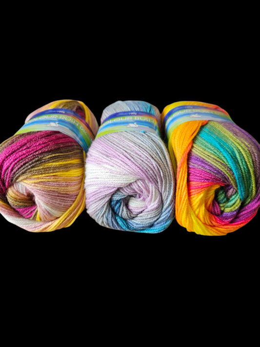 Crochet Kit - Changing seasons Scarves