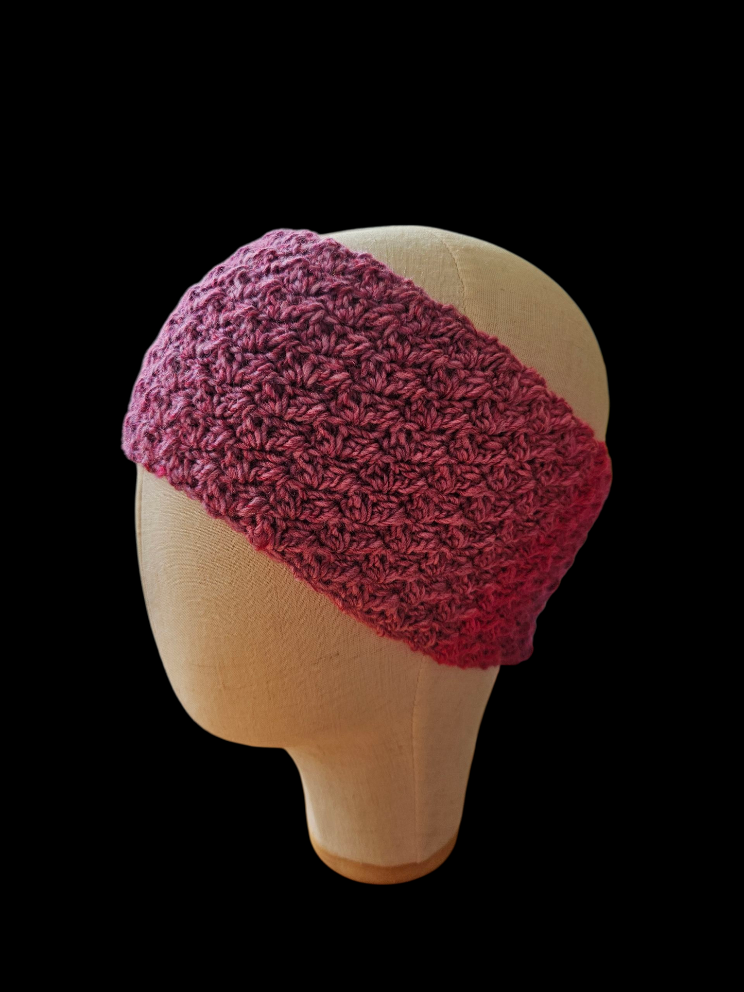 Crochet Ear warmer headband and Fingerless glove Set