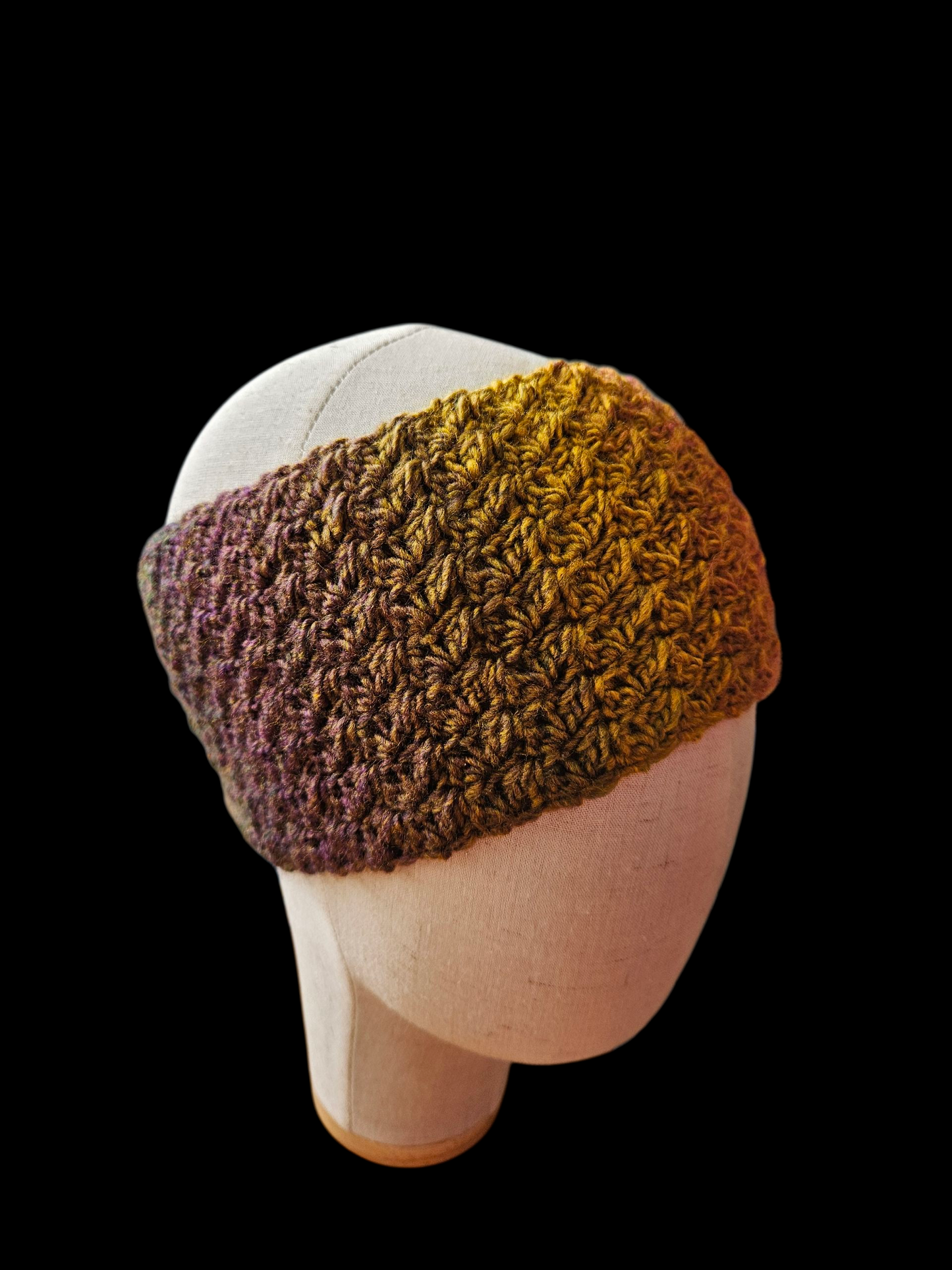 Crochet Ear warmer headband and Fingerless glove Set