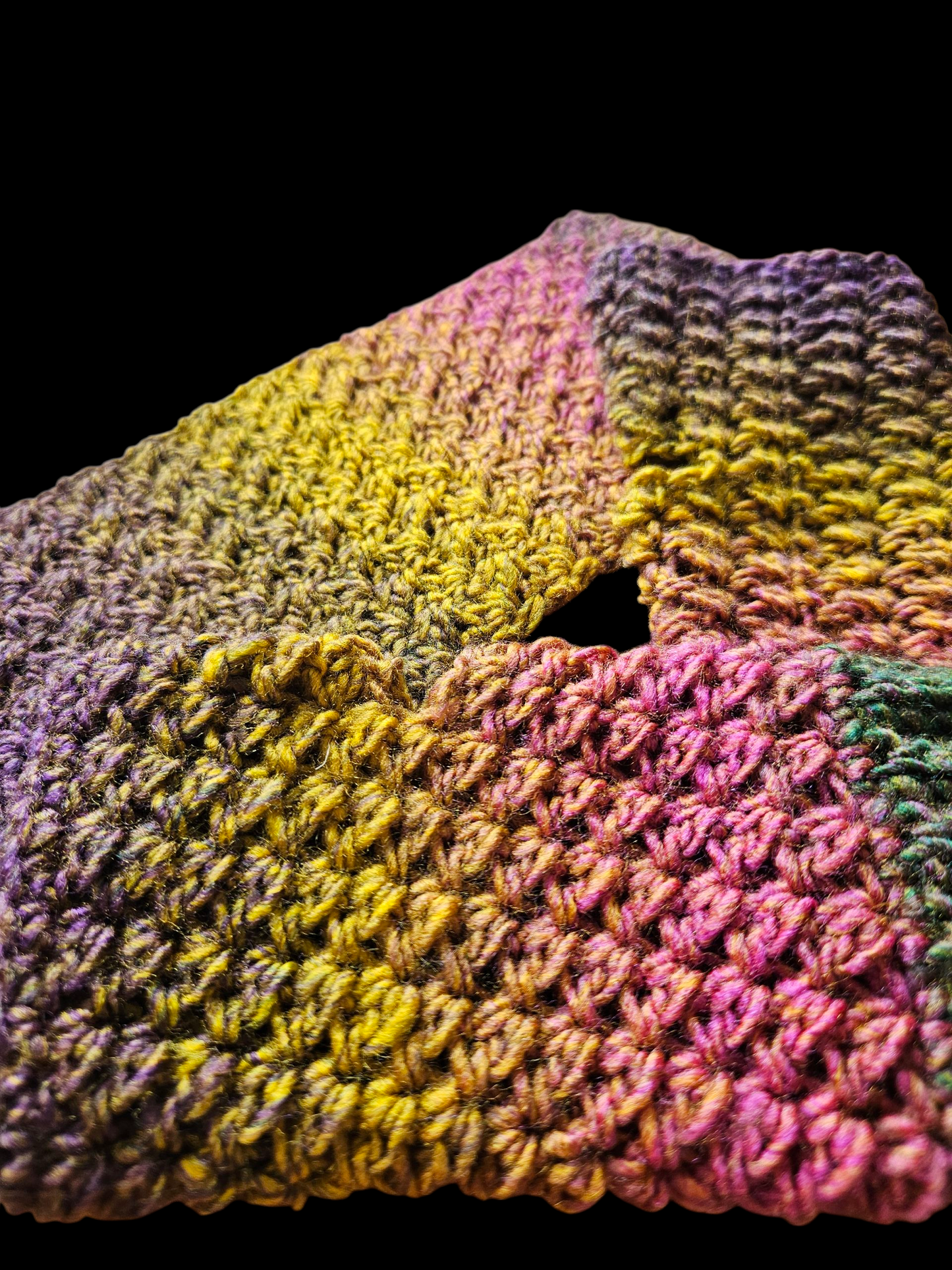 Crochet Ear warmer headband and Fingerless glove Set