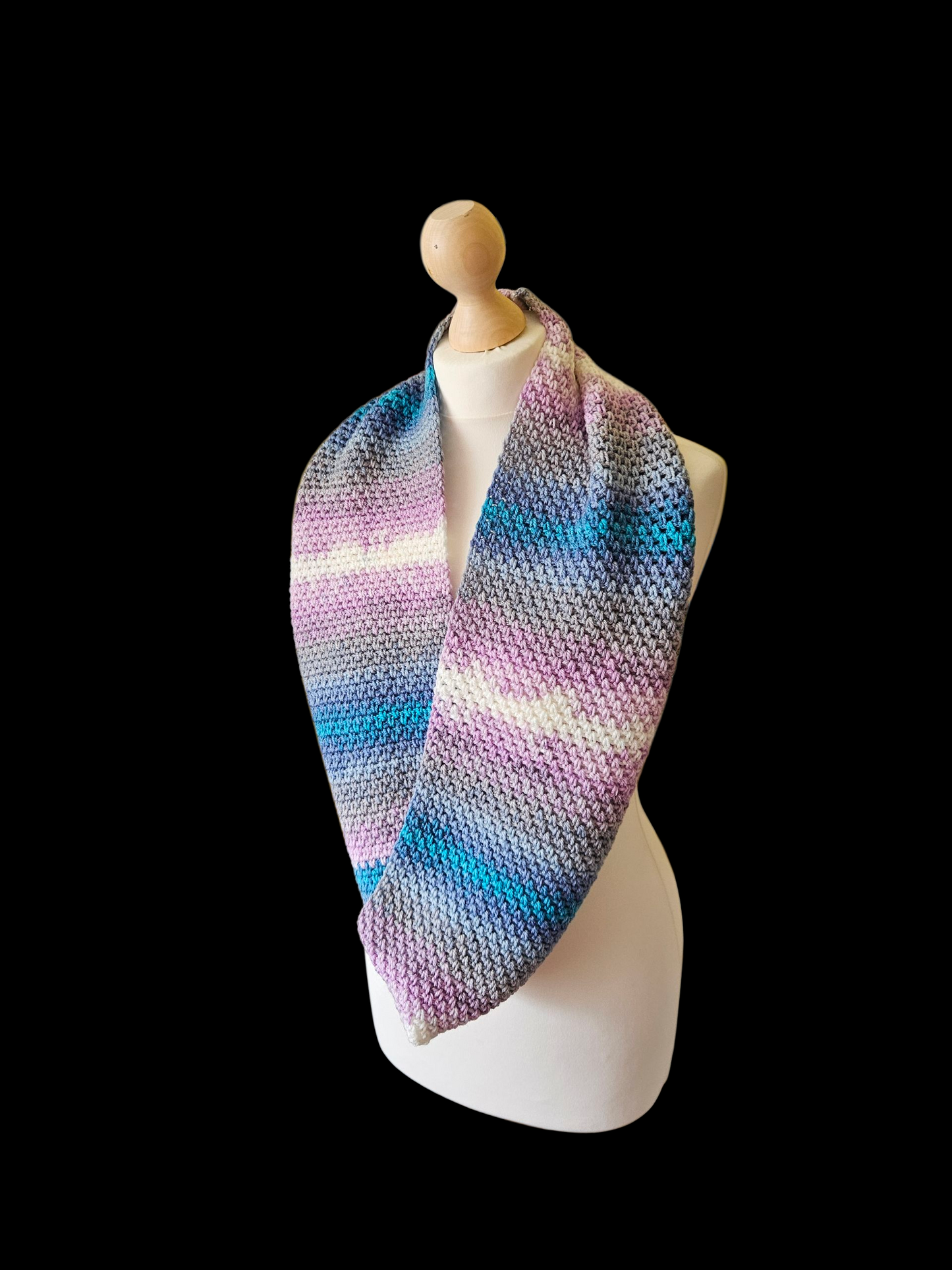 Crochet Infinity Scarf