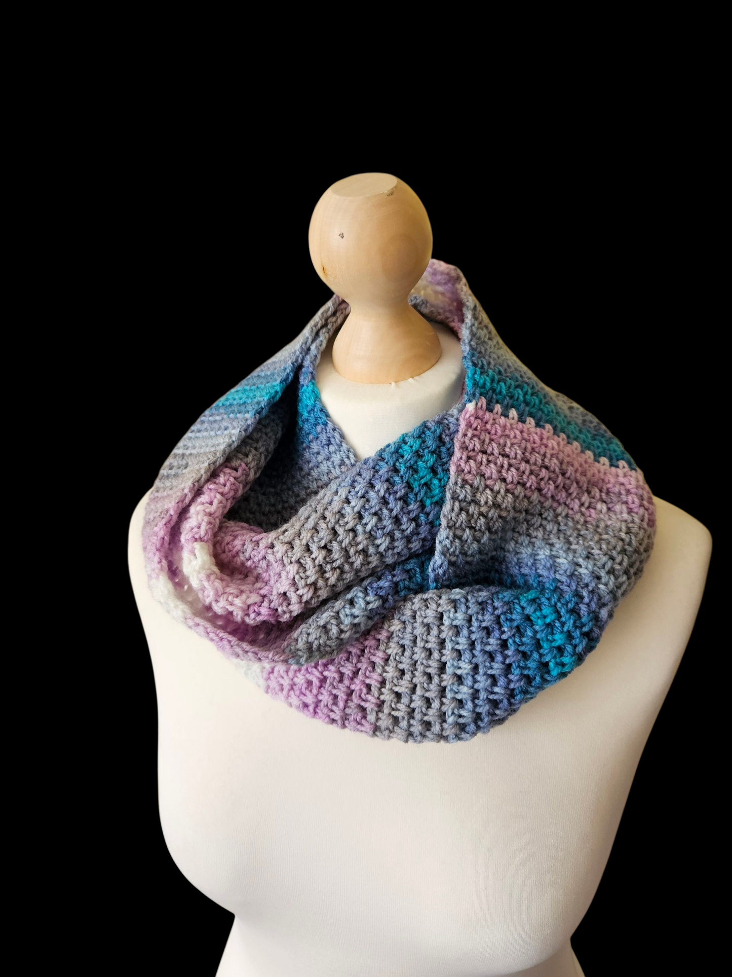 Crochet Infinity Scarf