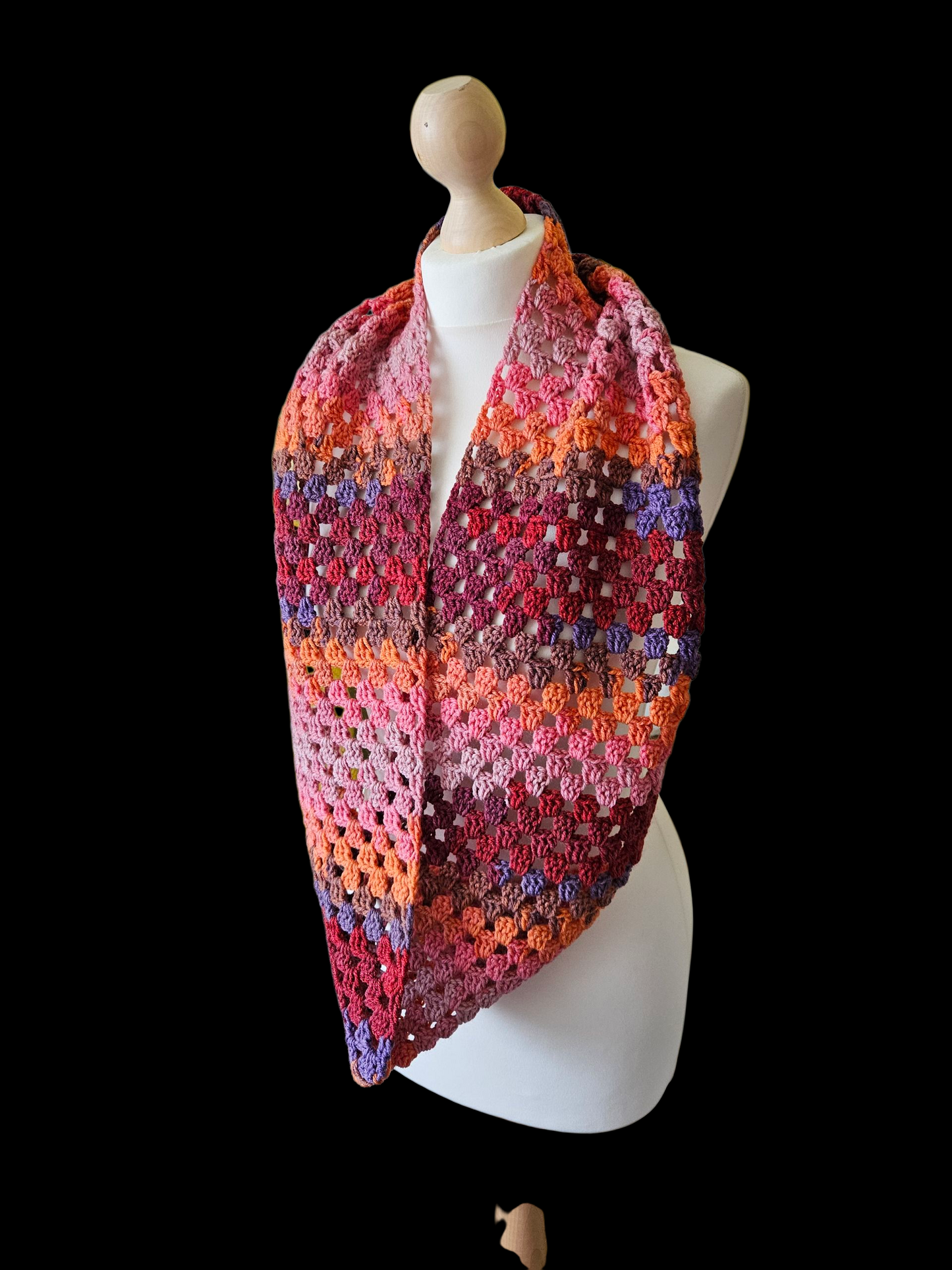 Crochet Infinity Scarf