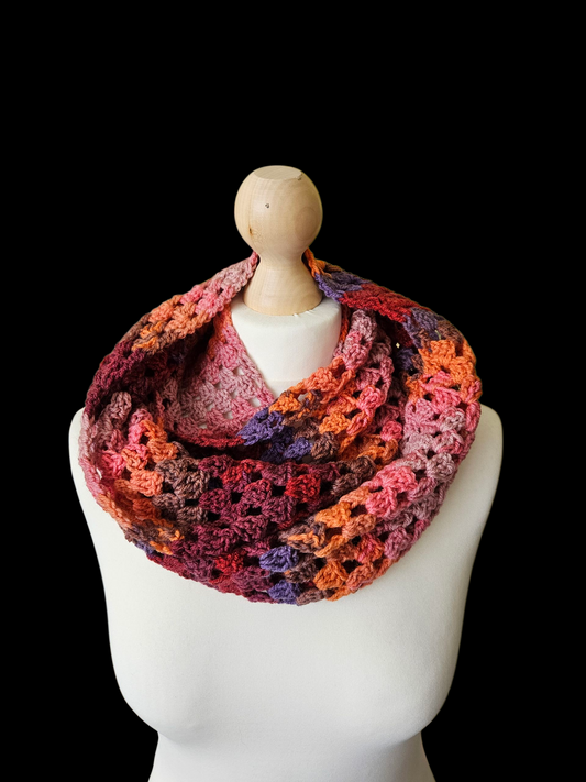 Crochet Infinity Scarf