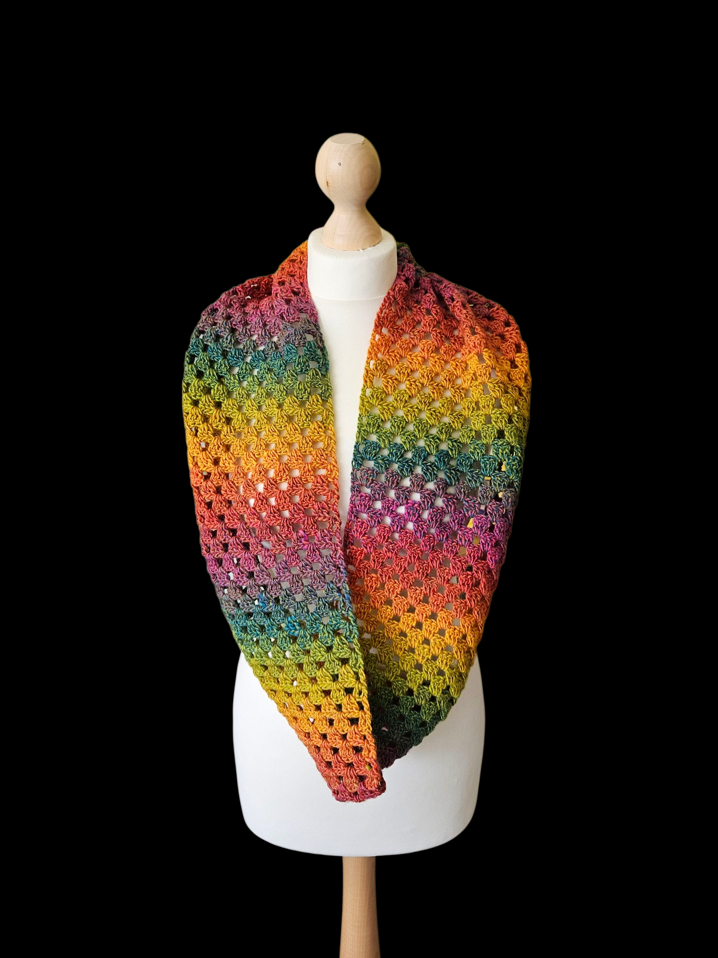 Crochet Infinity Scarf