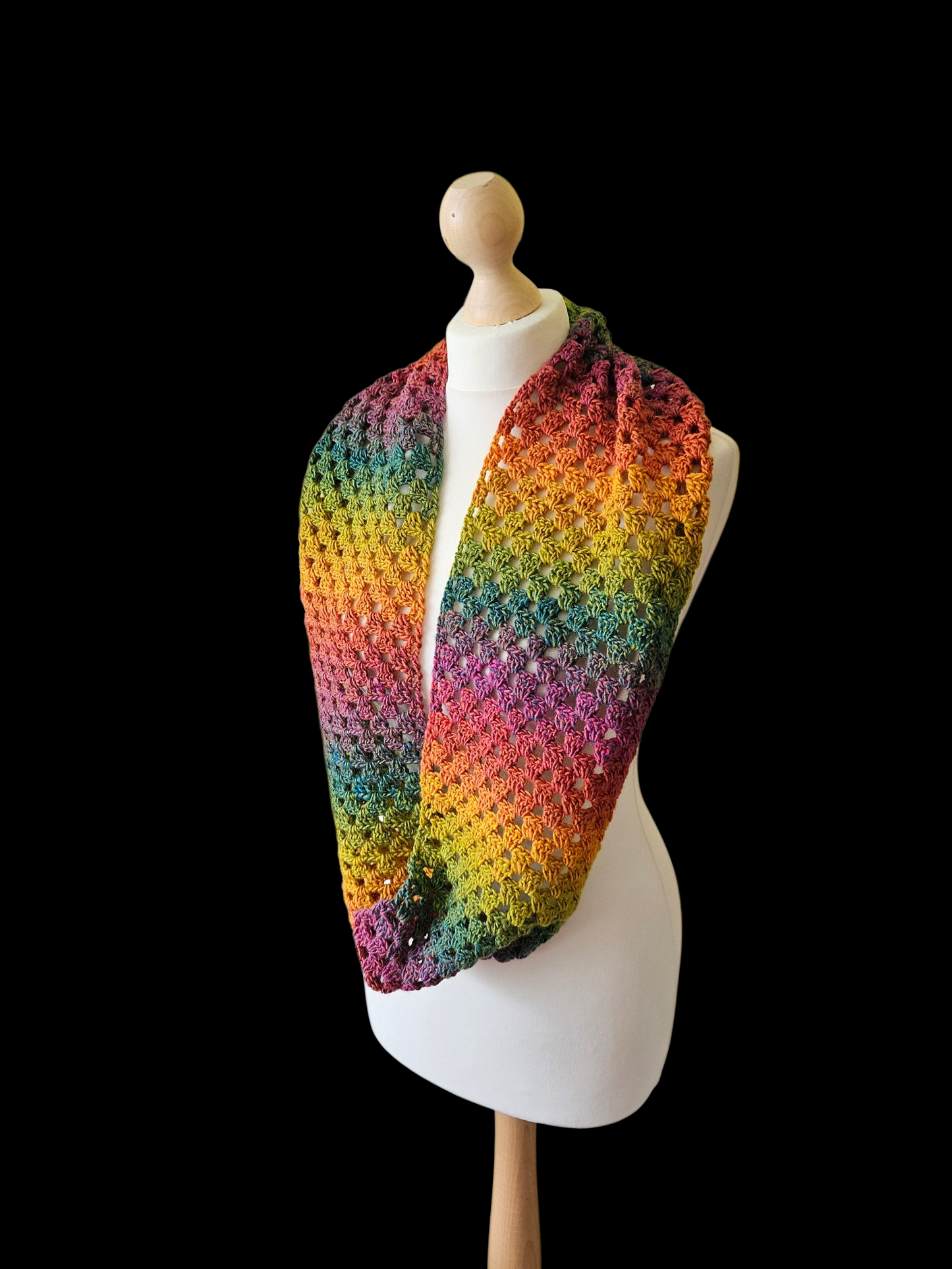 Crochet Infinity Scarf