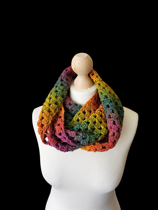 Crochet Infinity Scarf