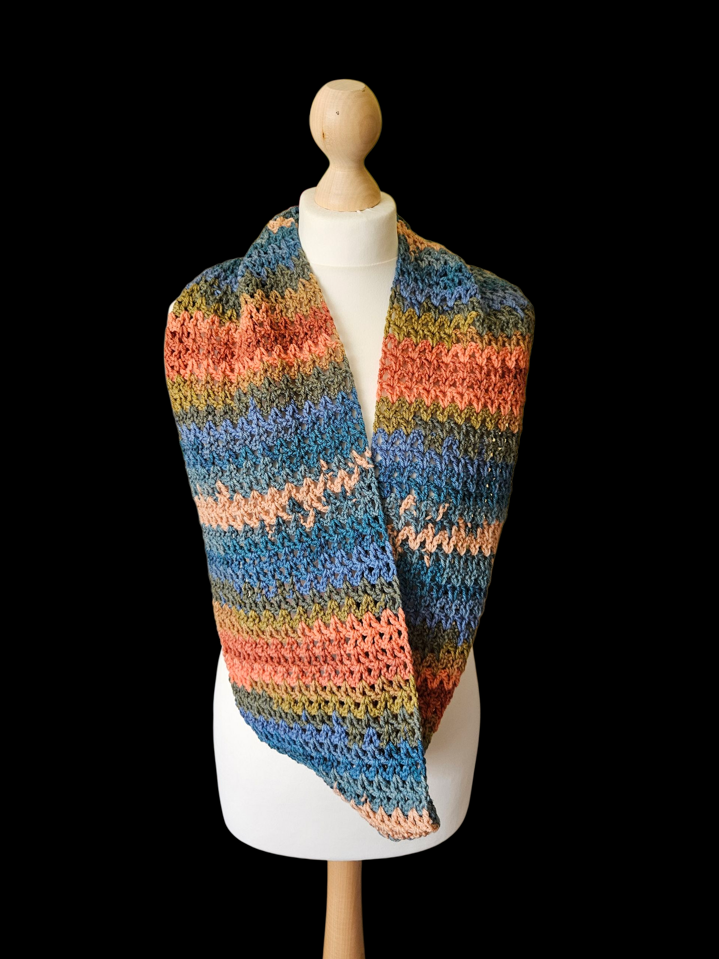 Crochet Infinity Scarf