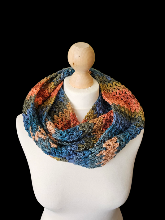 Crochet Infinity Scarf