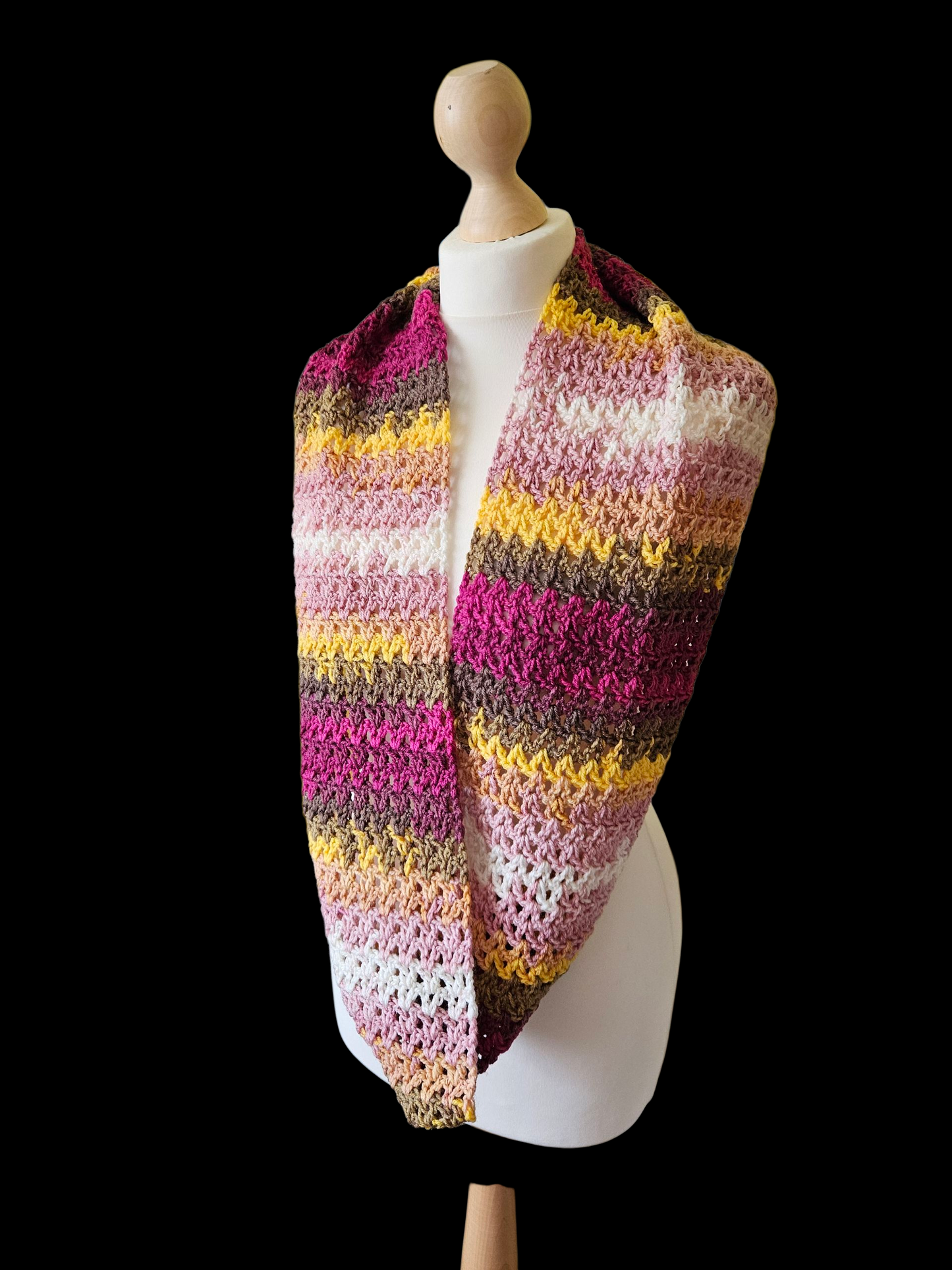 Crochet Infinity Scarf