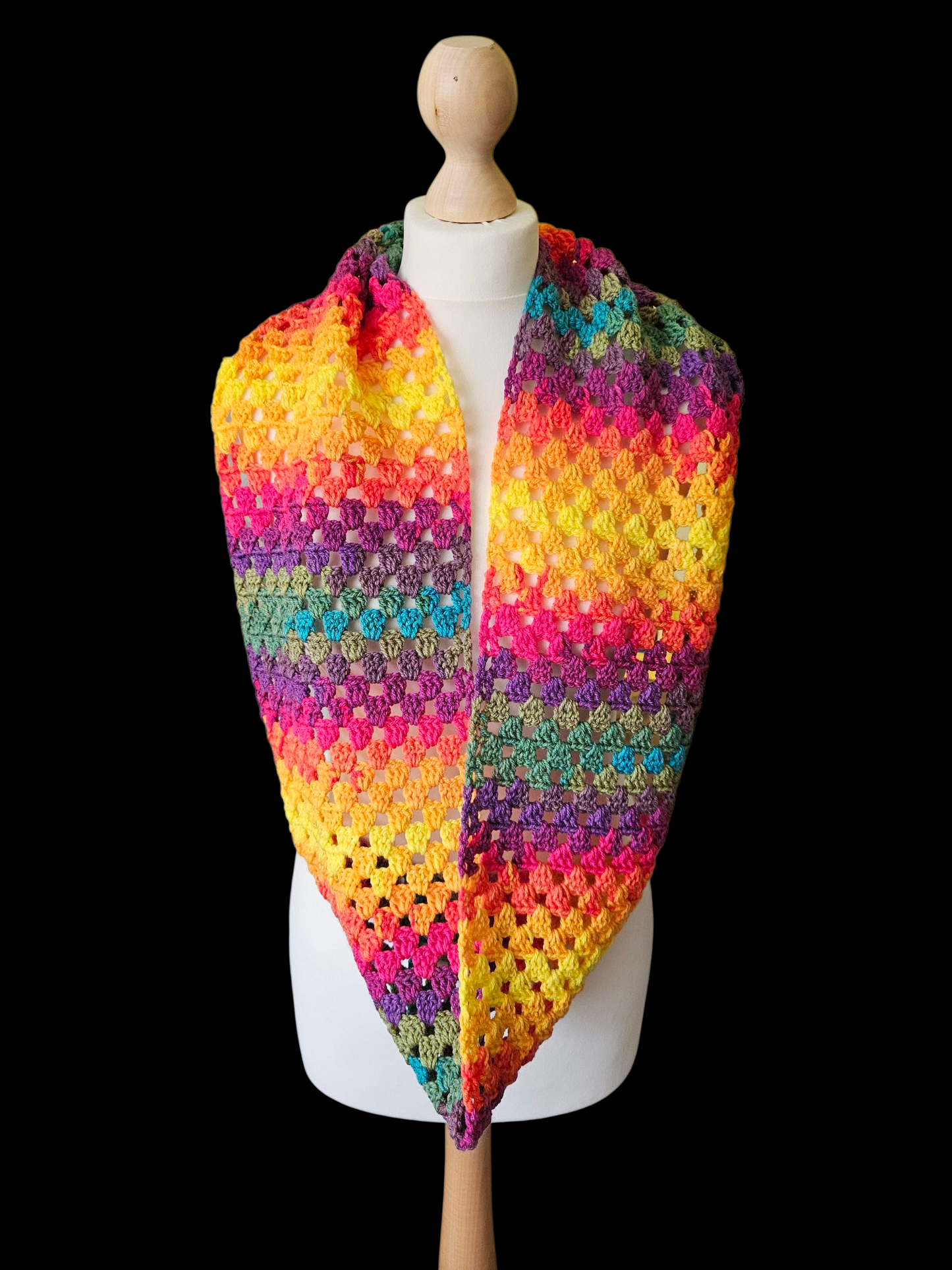 Crochet Infinity Scarf