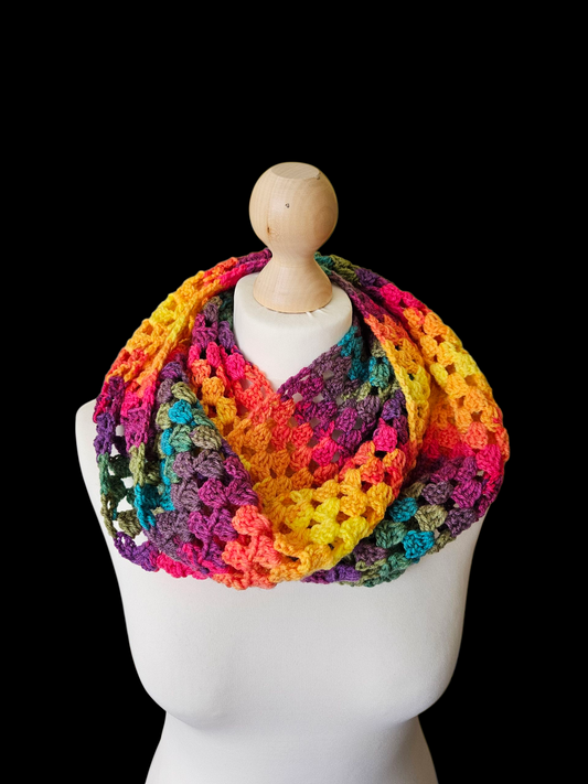 Crochet Infinity Scarf
