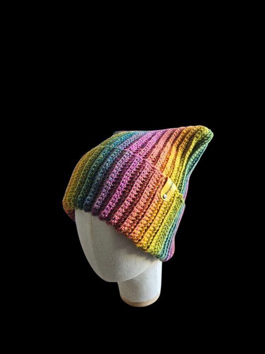 Ladies "cat ear" sack Beanie Hat