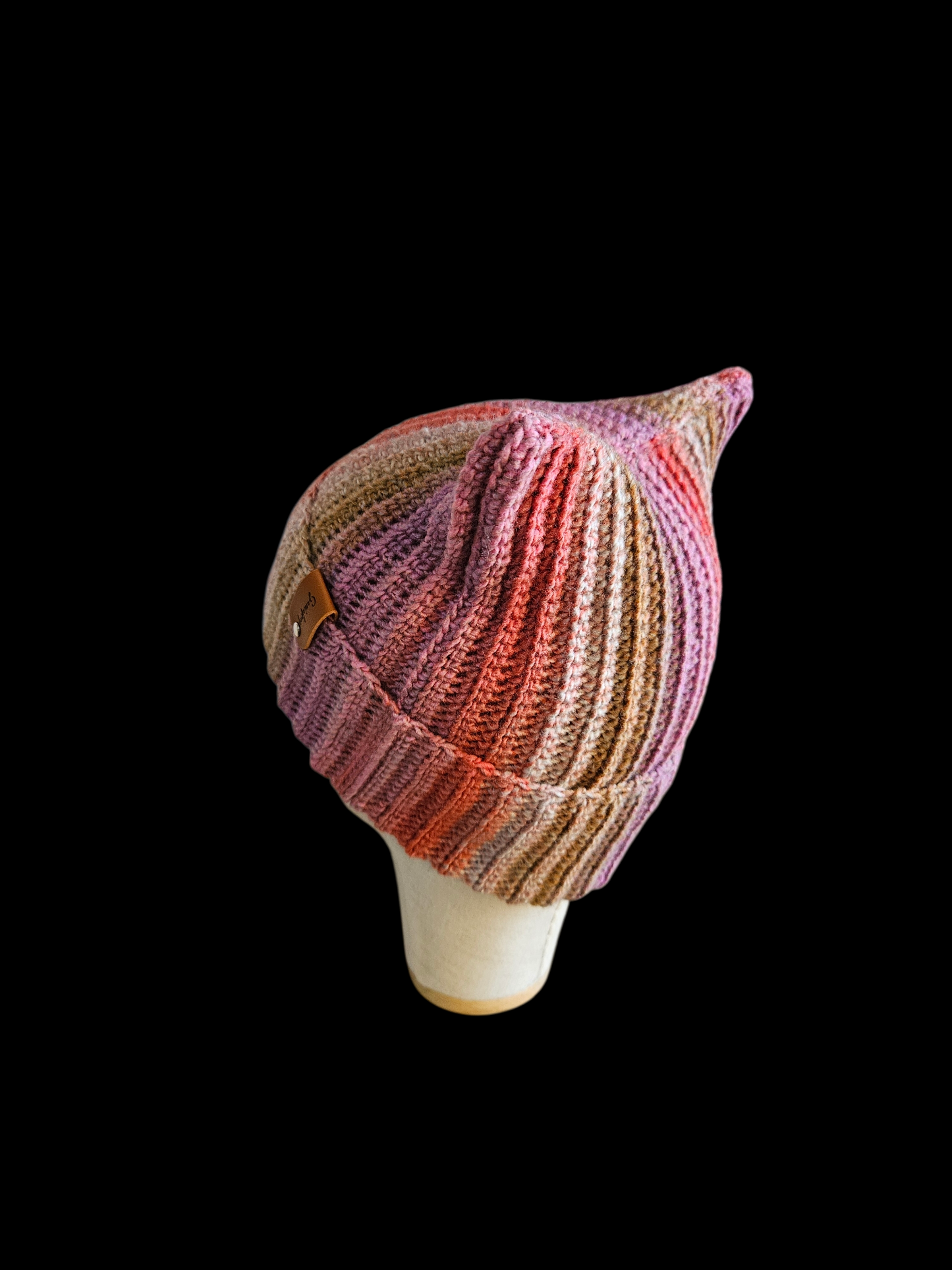 Ladies "cat ear" sack Beanie Hat