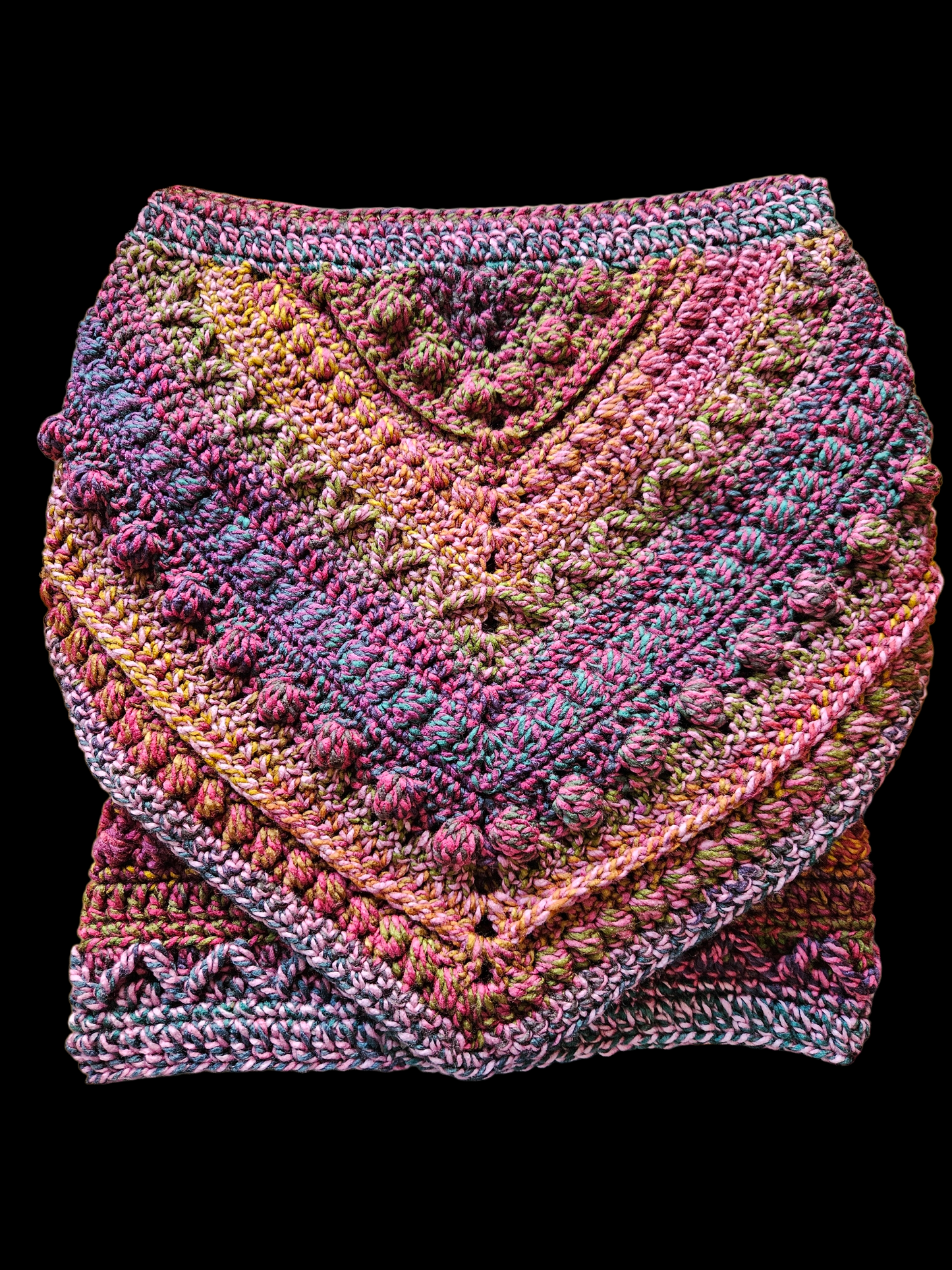 Hooded cowl scarf (Colour - Hawk)