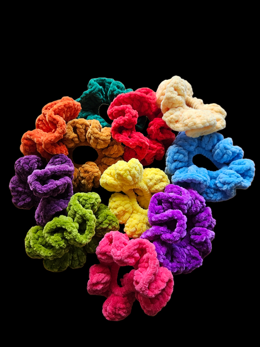 Chenille Hair scrunchie