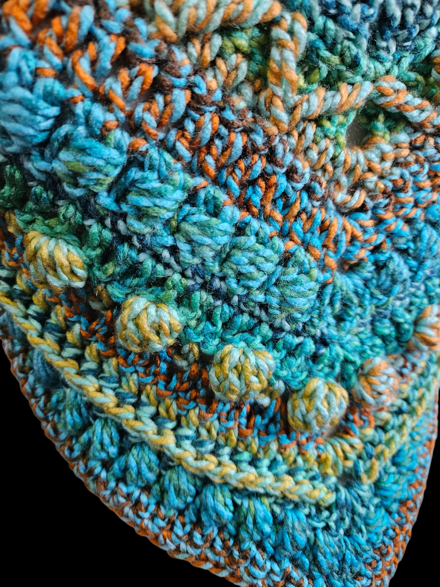 Hooded cowl scarf (colour - Adonis)