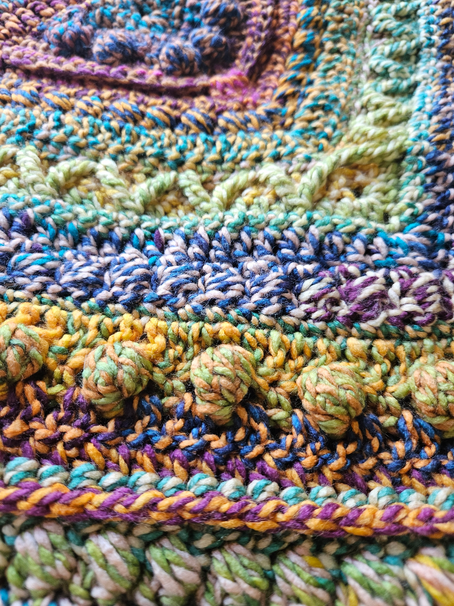 Hooded cowl scarf (colour - Malachite)
