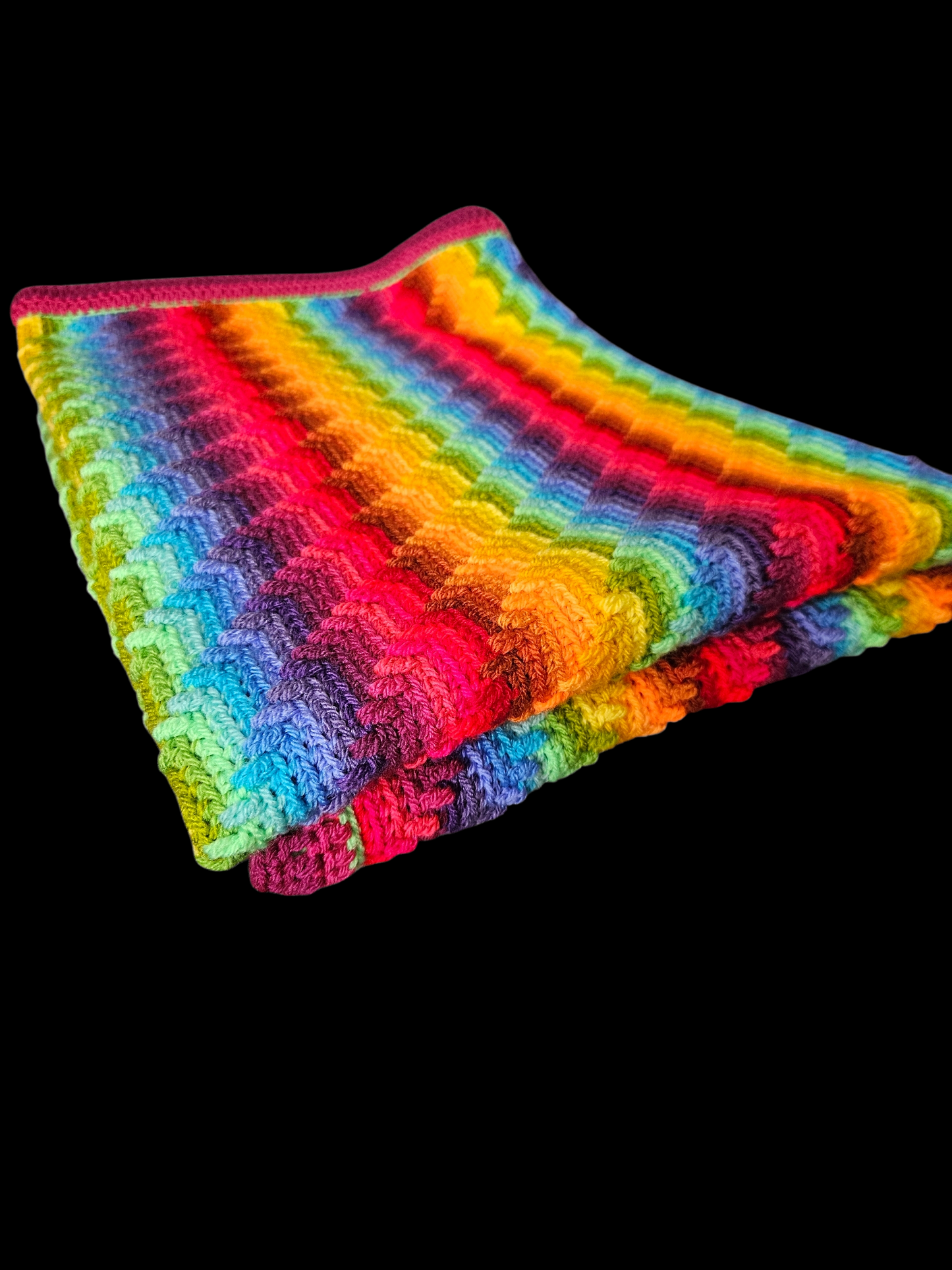 Rainbow Blanket Throw