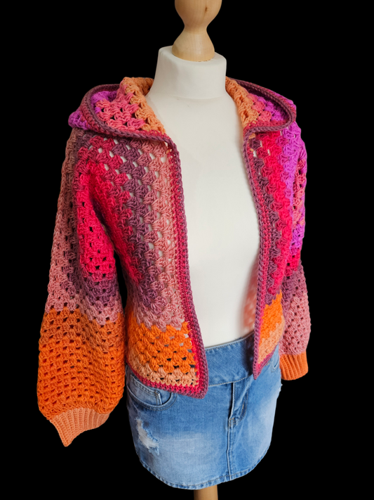 Hooded Cardigan