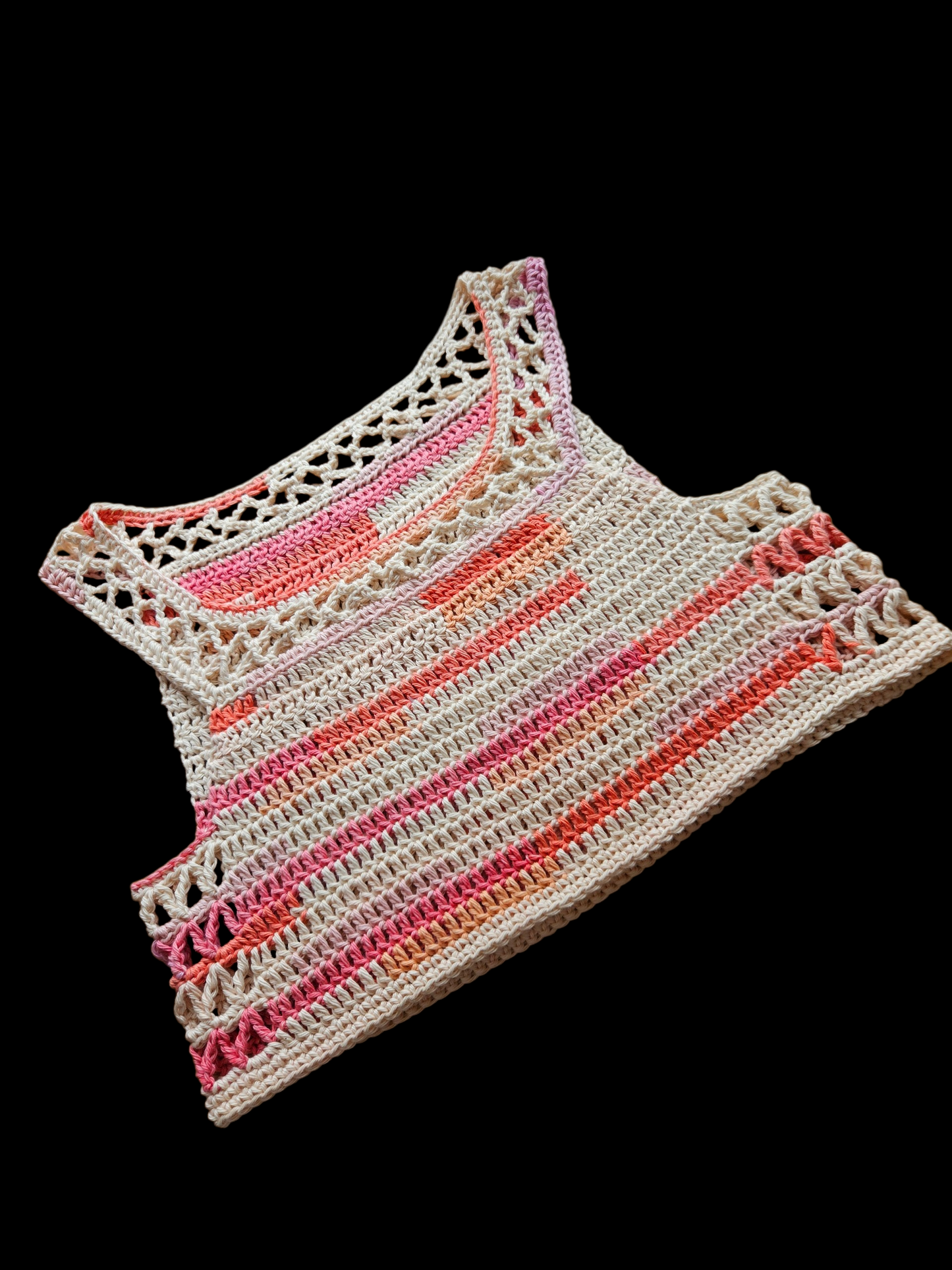 Cropped cotton top