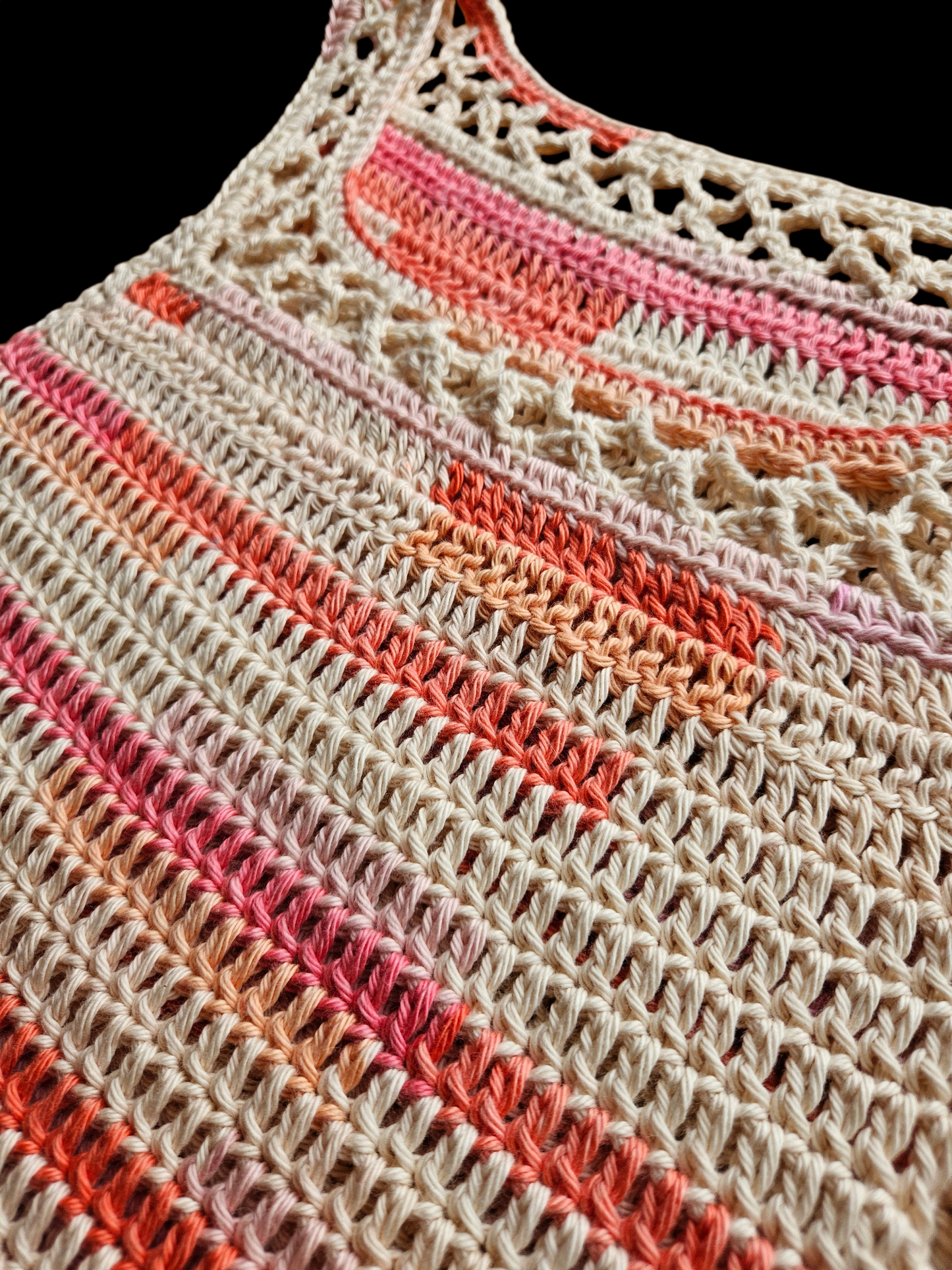 Cropped cotton top