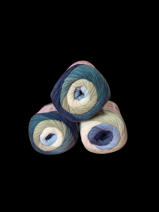 3 x 150g Cakes Cygnet Marshmallow Pies DK yarn (Colour - I'm Yacht Leaving)