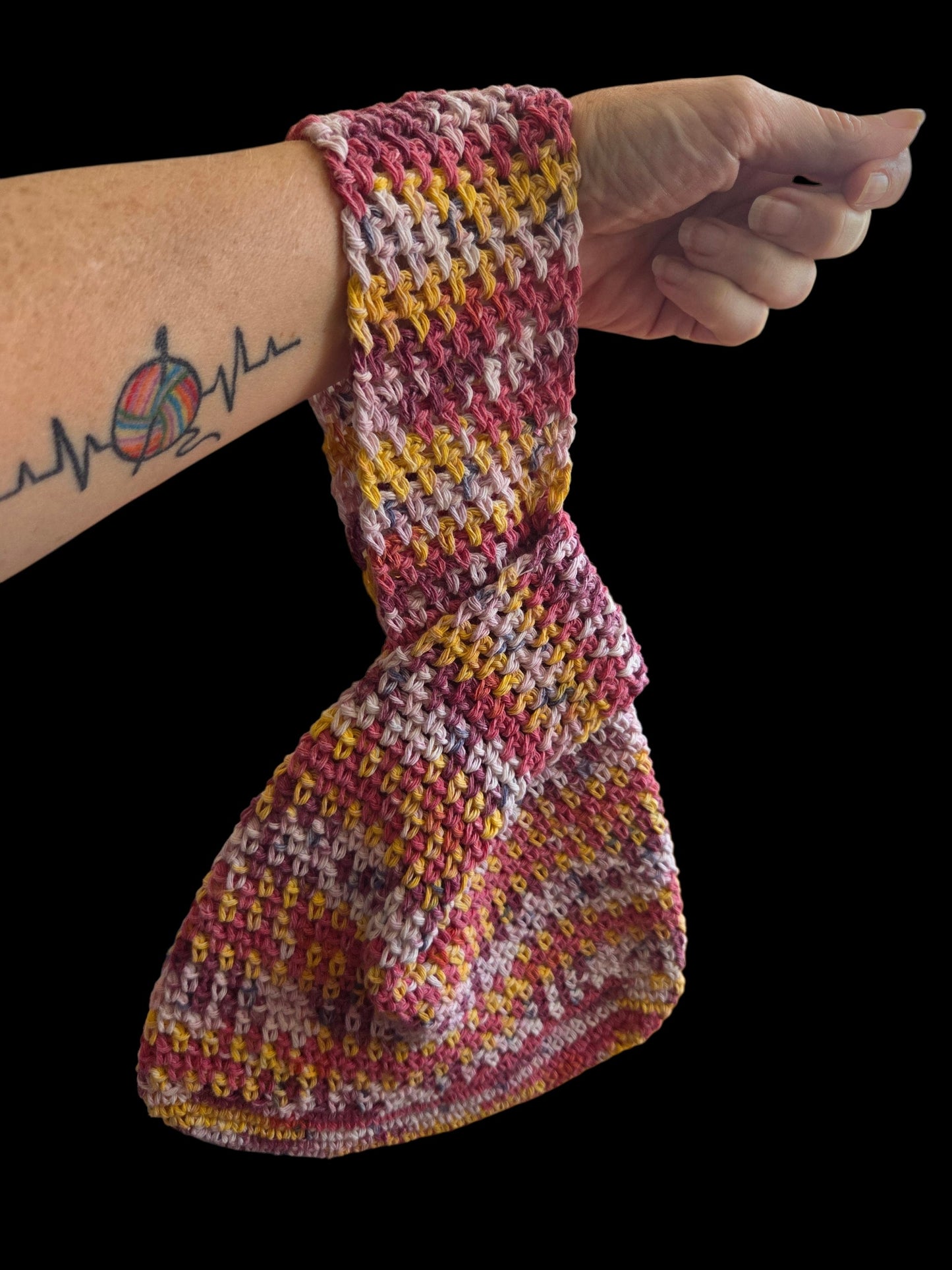 Wrist bag - Japanese knot bag