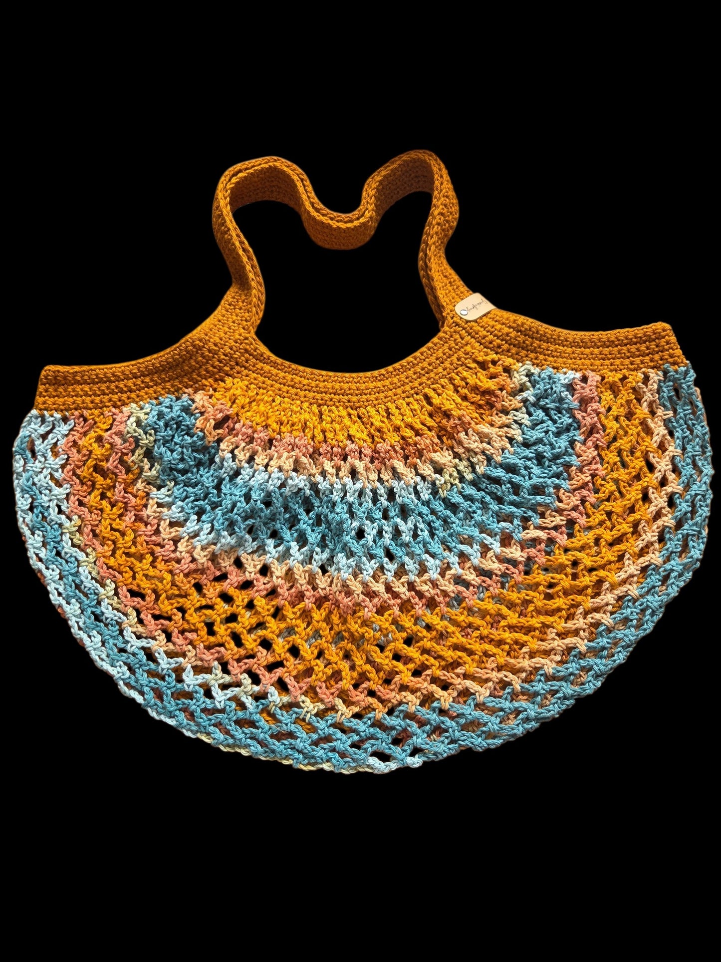 Multicoloured Mesh Bag