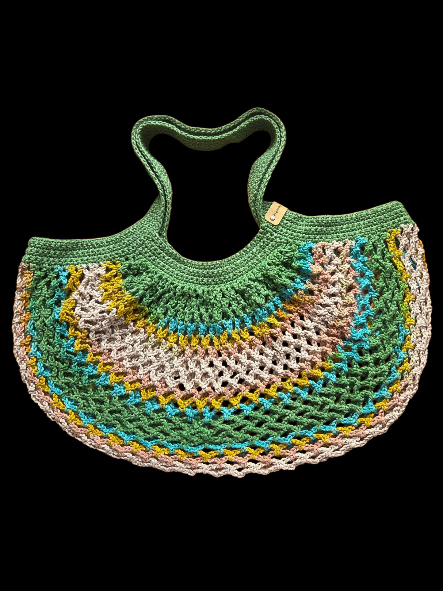 Multicoloured Mesh Bag
