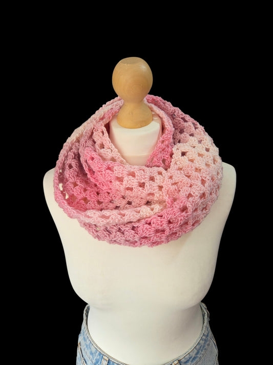 Crochet Infinity Scarf