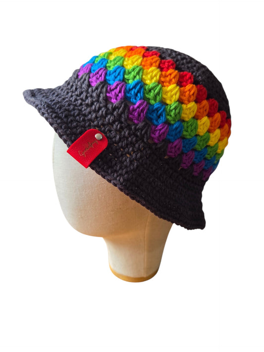 Cotton Bucket Hat - Pride flags