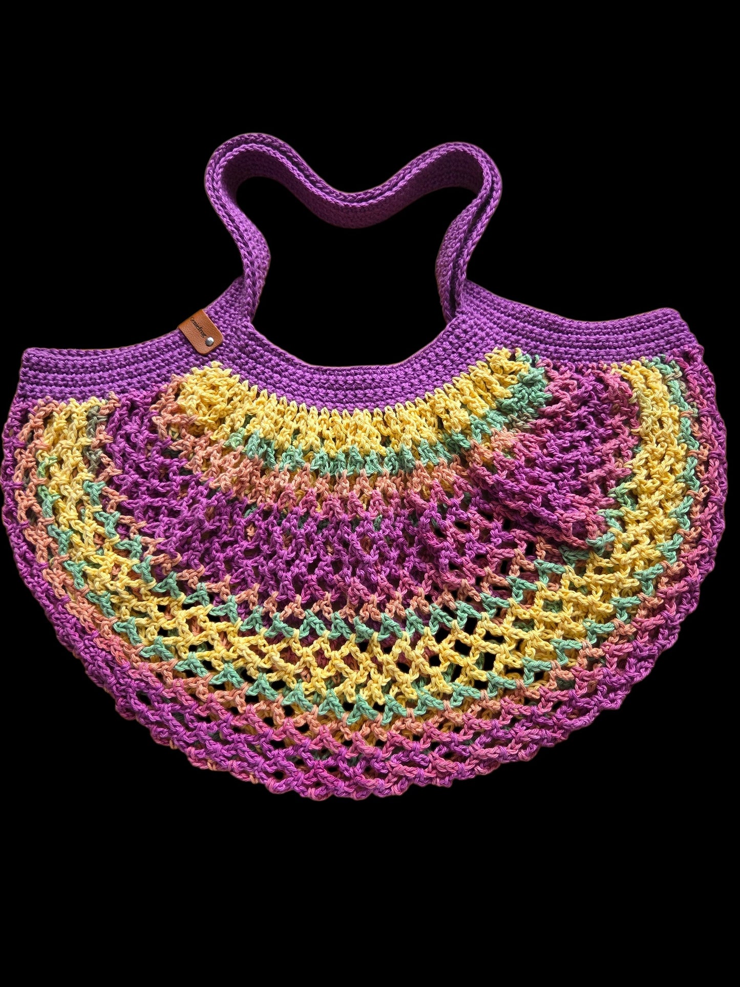 Multicoloured Mesh Bag