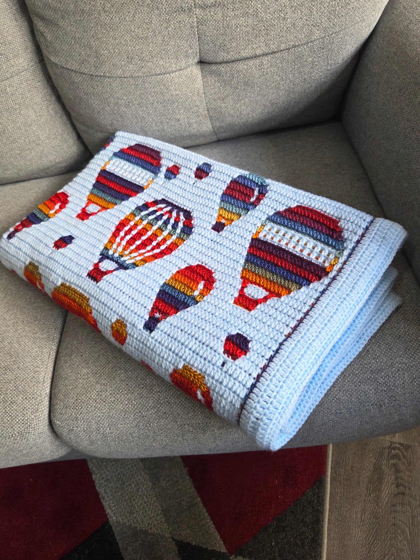 Hot air balloon Blanket