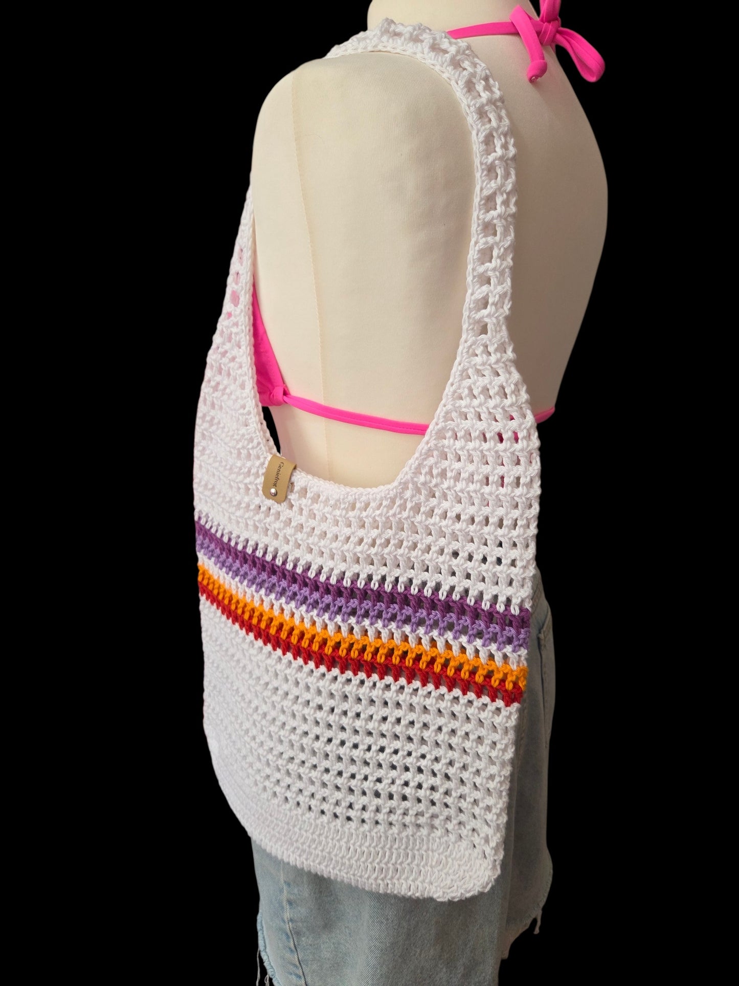 Mesh tote bag