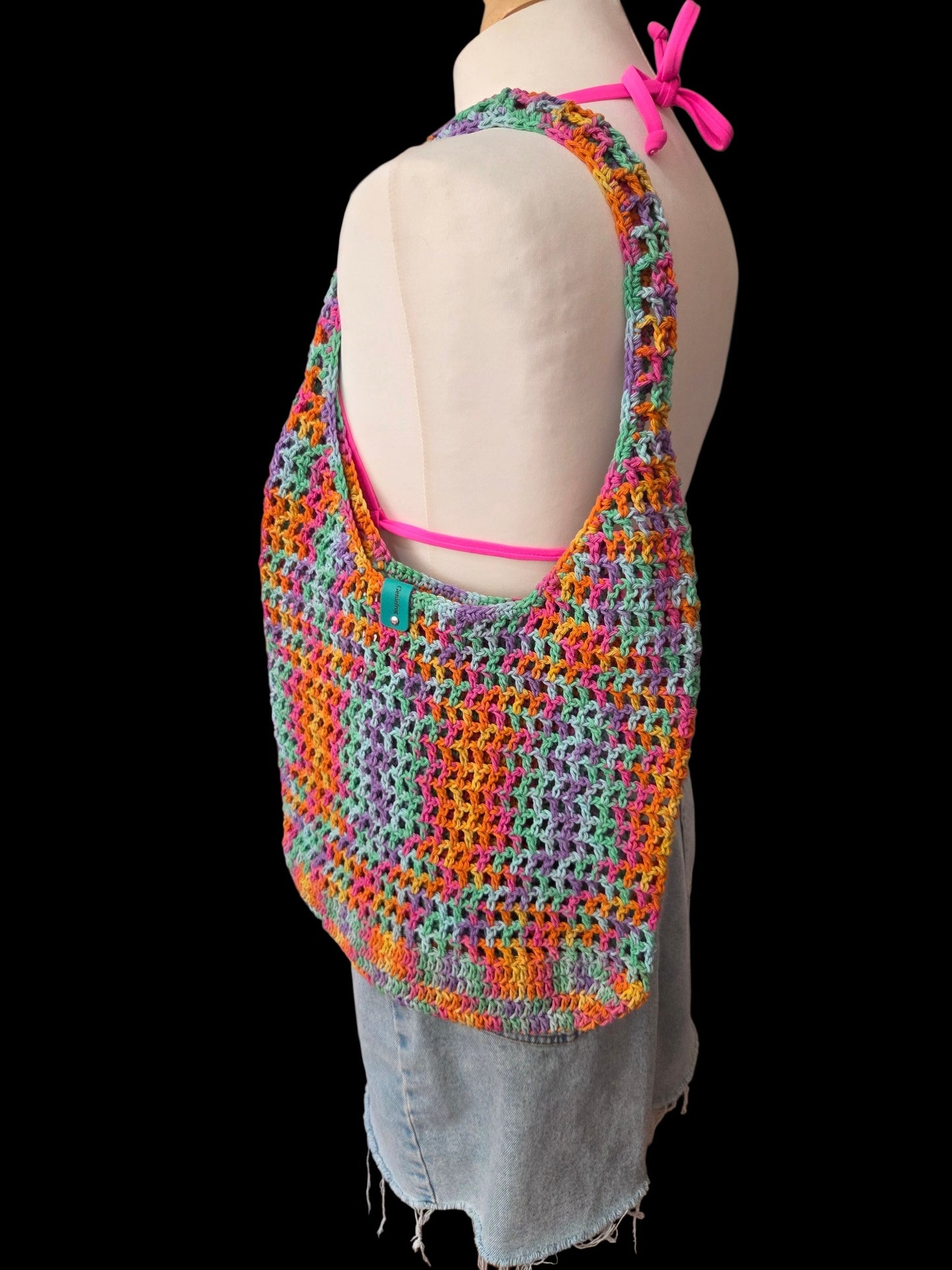 Mesh tote bag