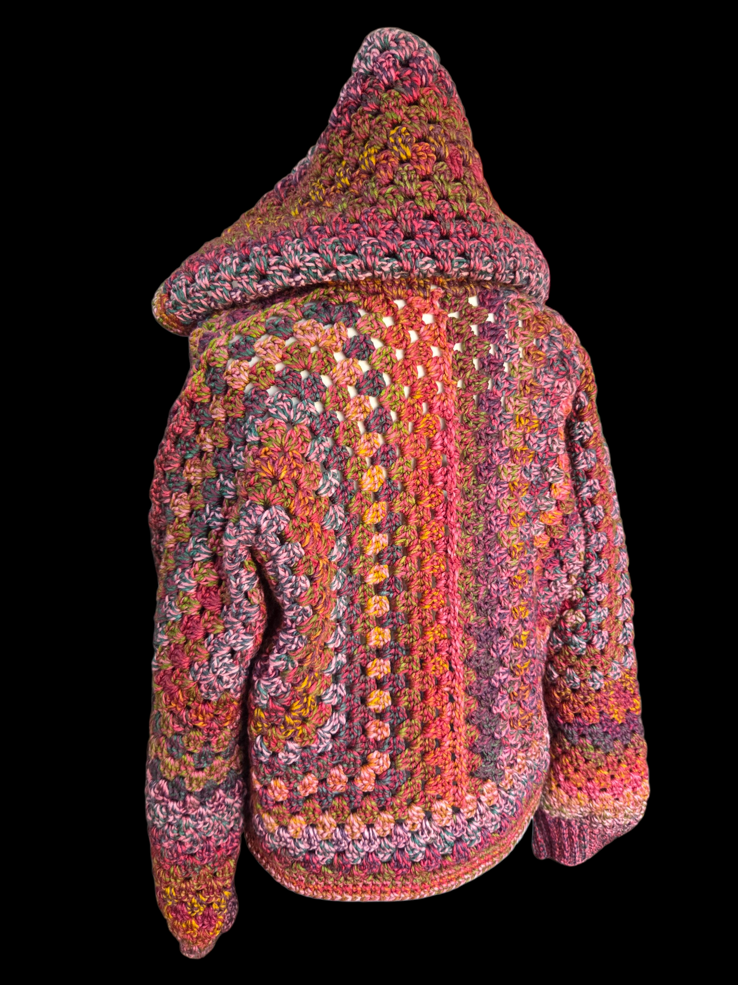 Hooded Cardigan (Colour - Hawk)