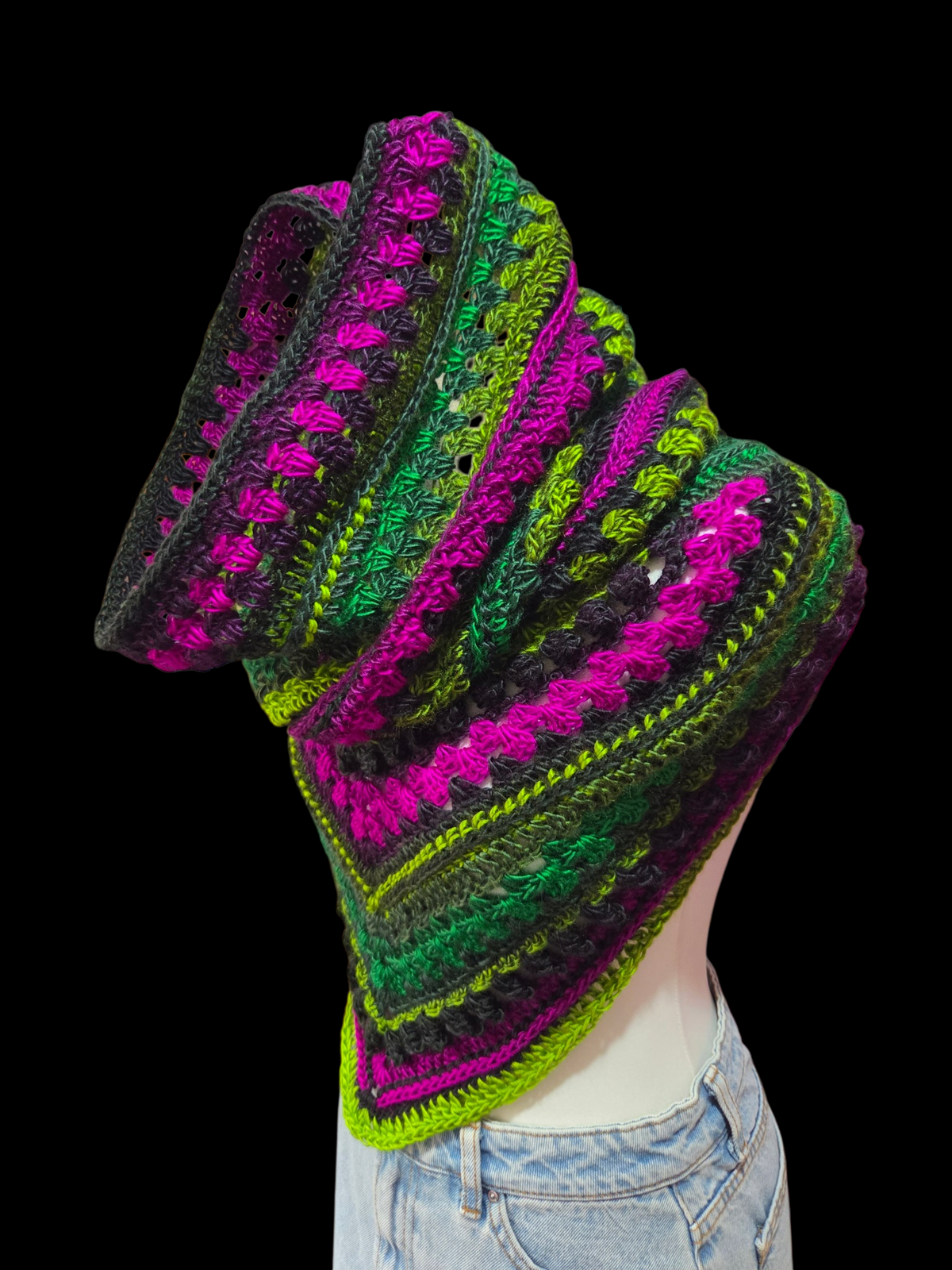 Hooded Cowl Scarf Wicked