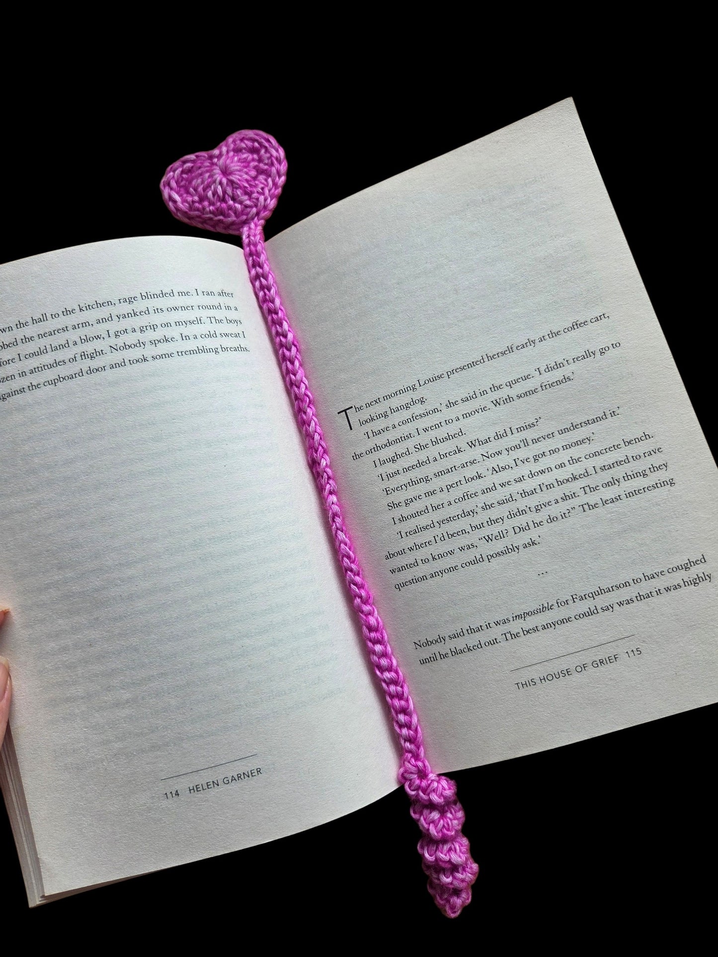 Heart bookmark
