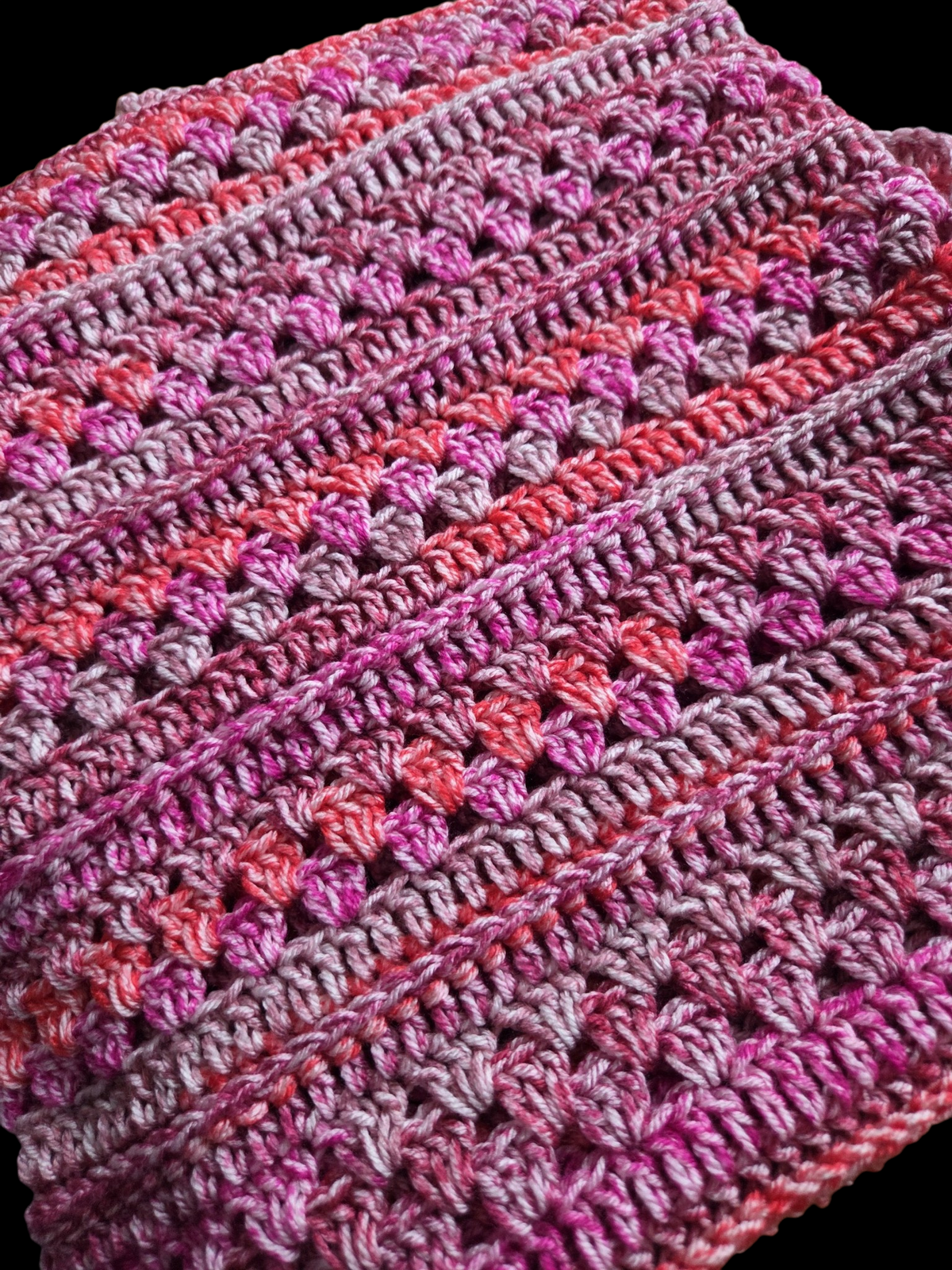 Hooded Cowl Scarf Pink