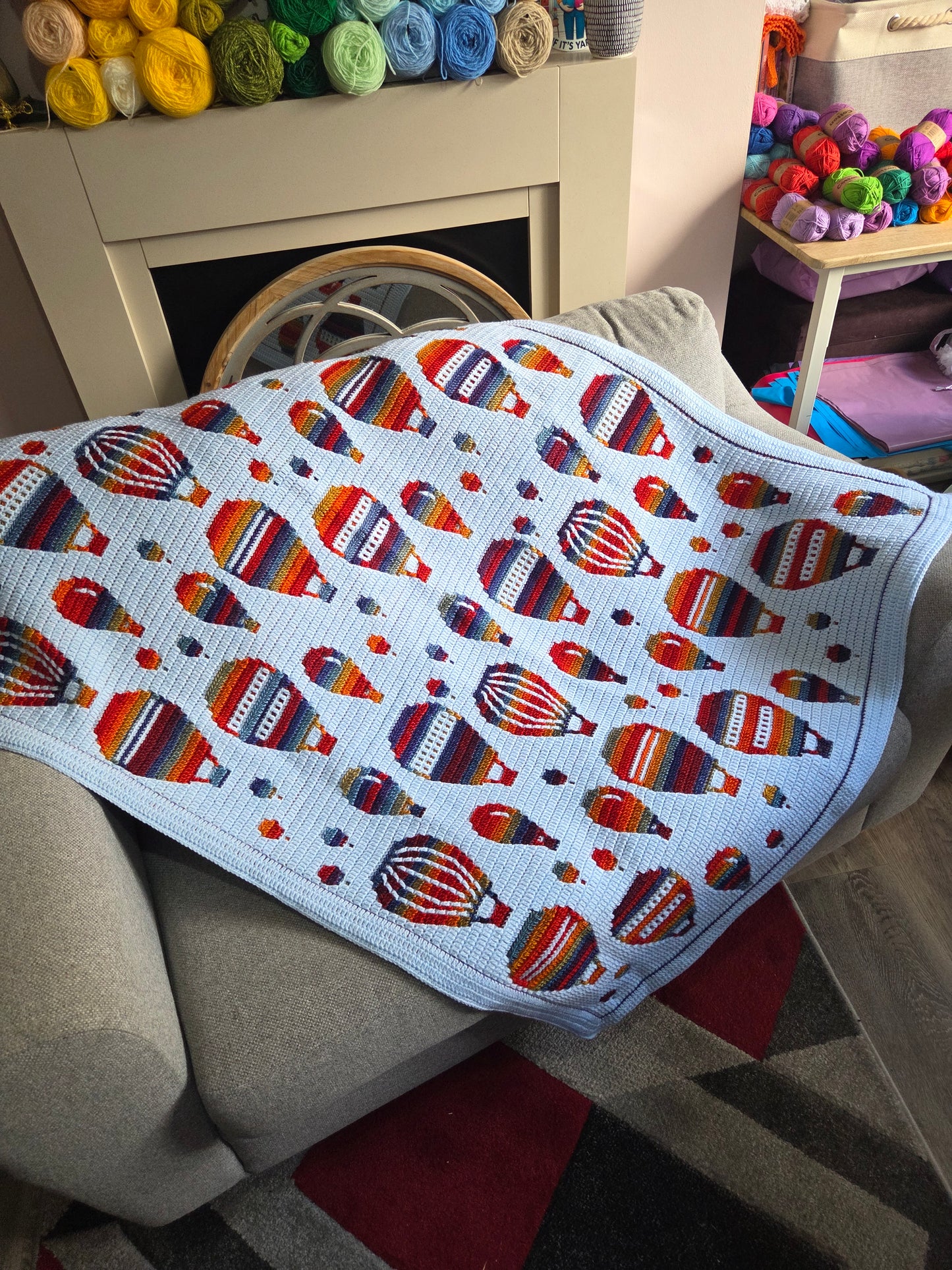Hot air balloon Blanket