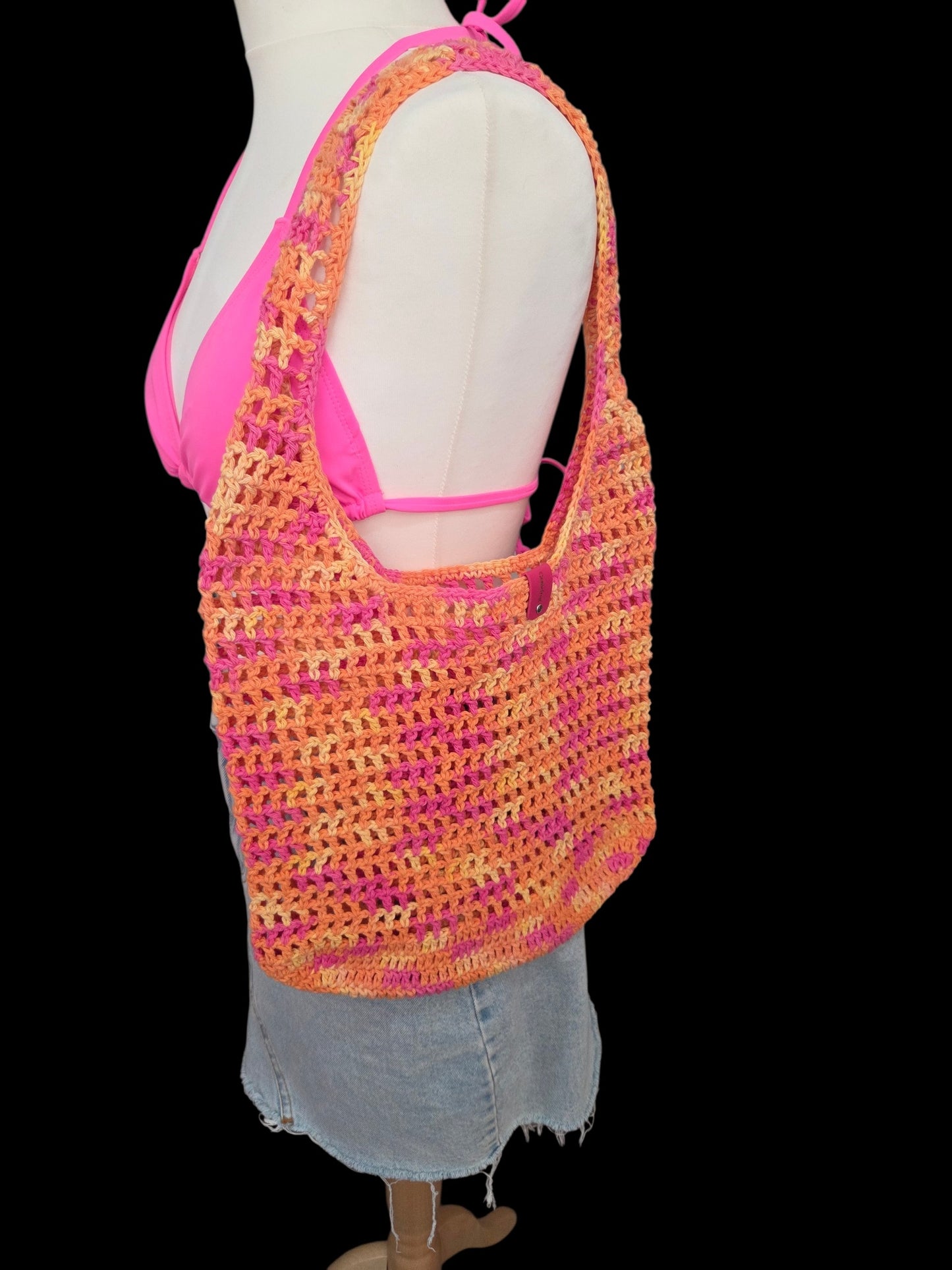 Mesh tote bag