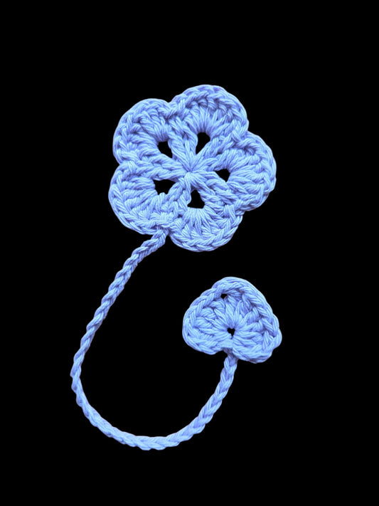 Flower bookmark