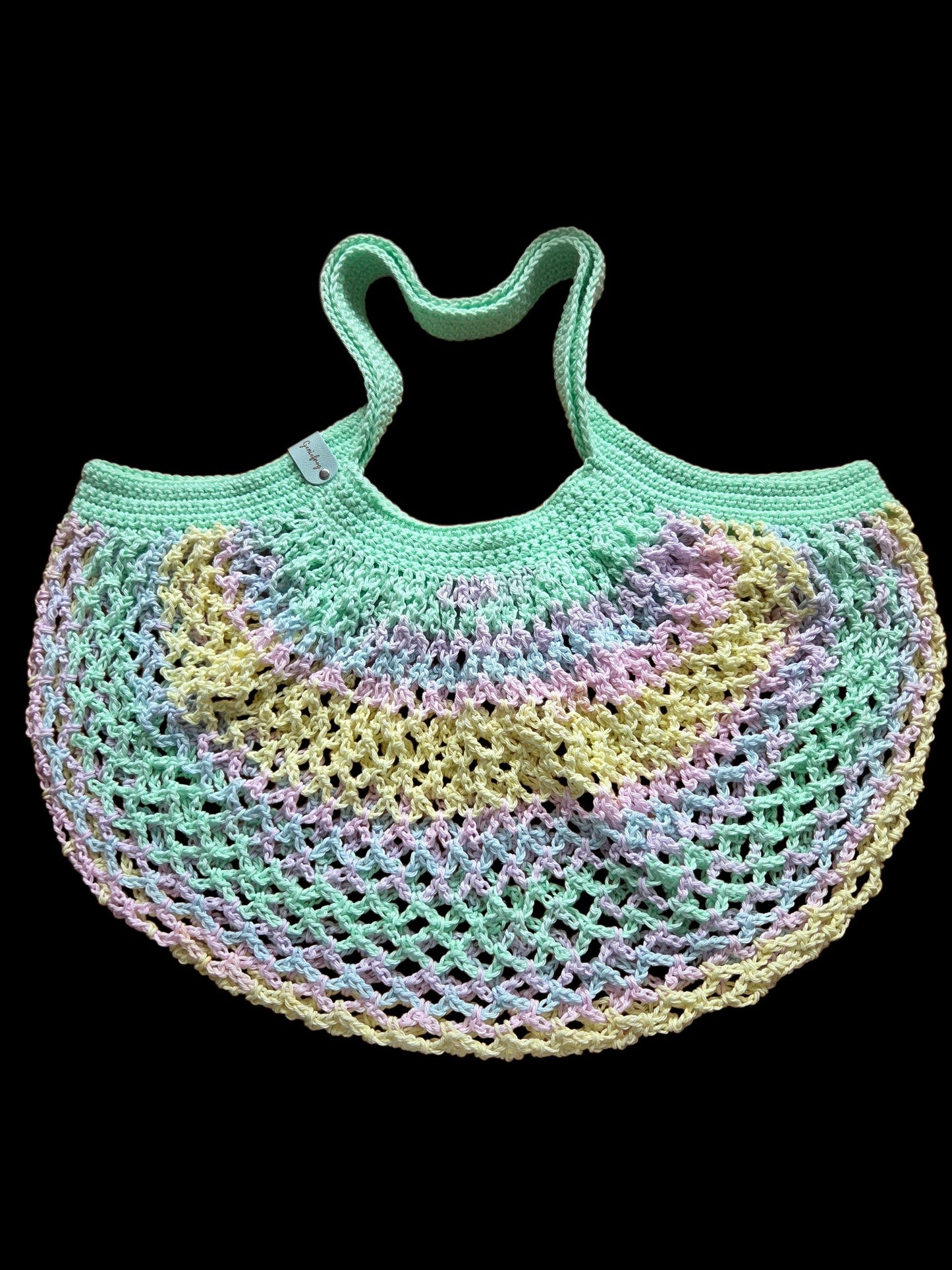 Multicoloured Mesh Bag